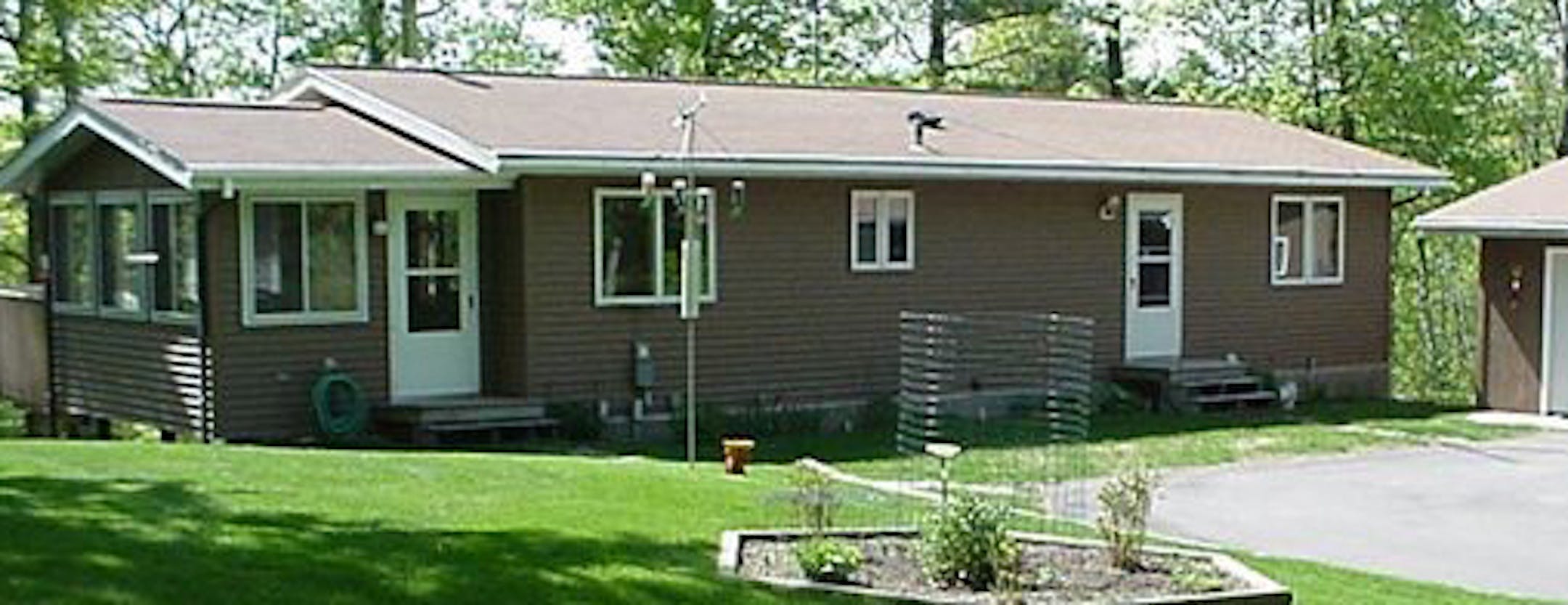 The rambler that became the cozy cabin.