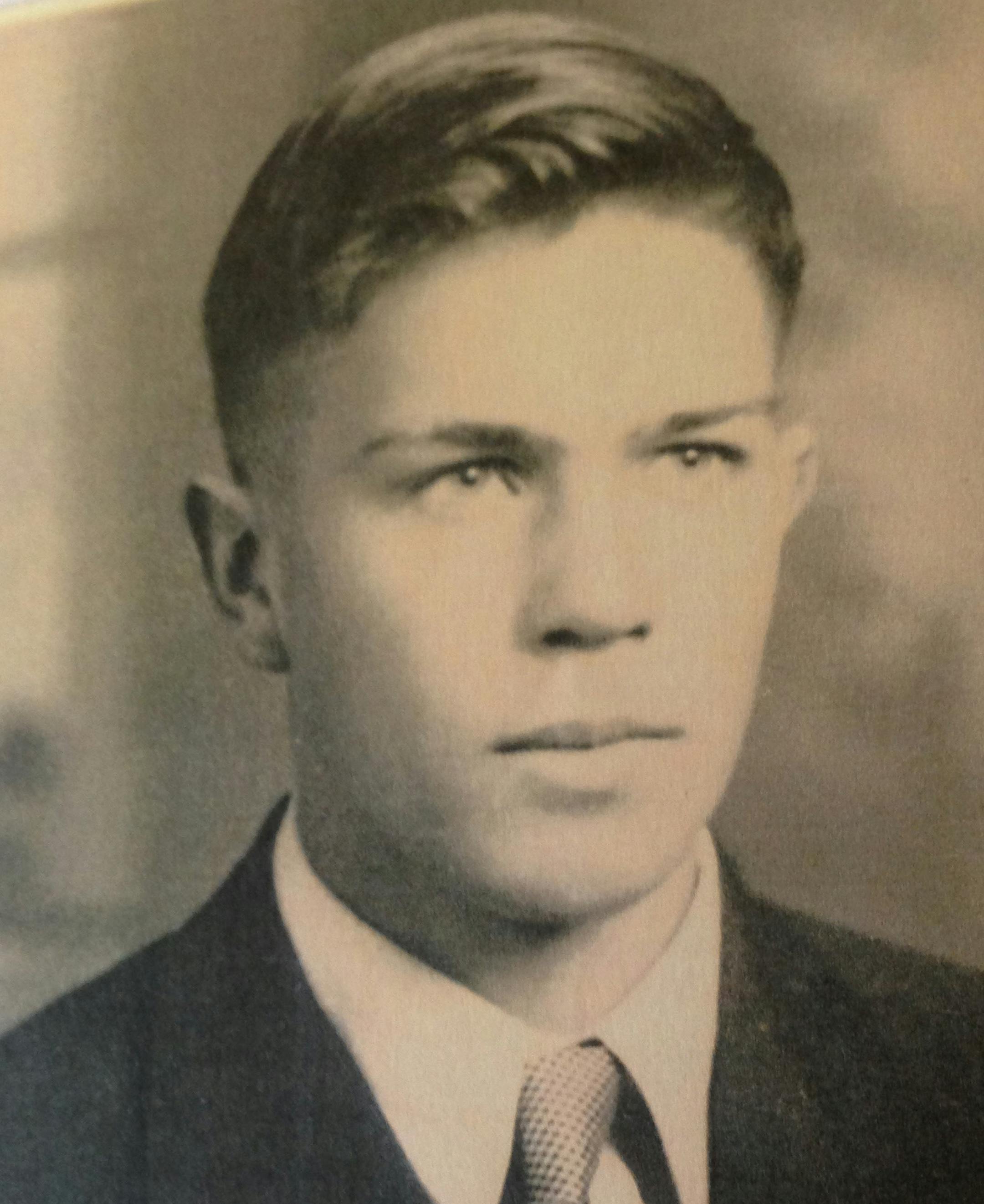 Edward Olson. Grandfather of Star Tribune reporter Maya Rao.