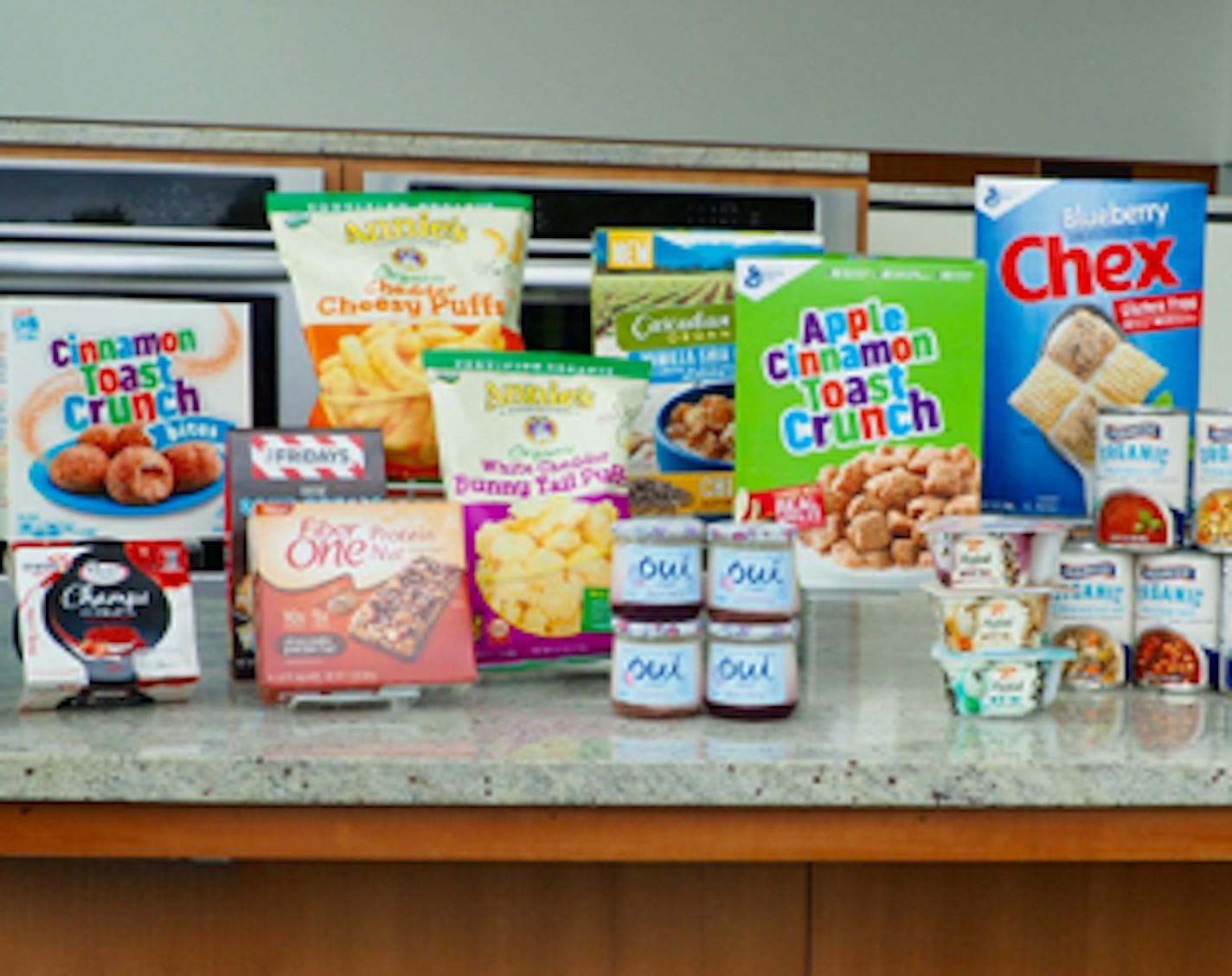 General Mills introduced several new products this summer, including a category of yogurt called Oui and Cinnamon Toast Crunch bites.