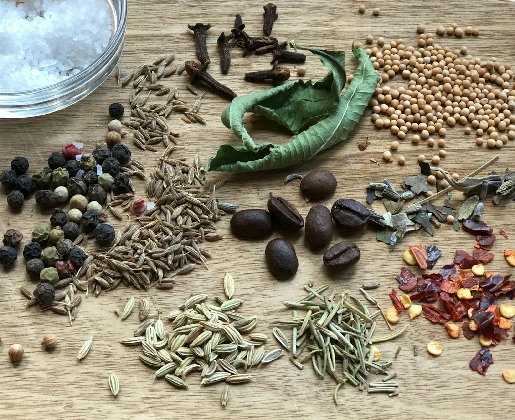 Grill spices Photo by Lisa Golden Schroeder