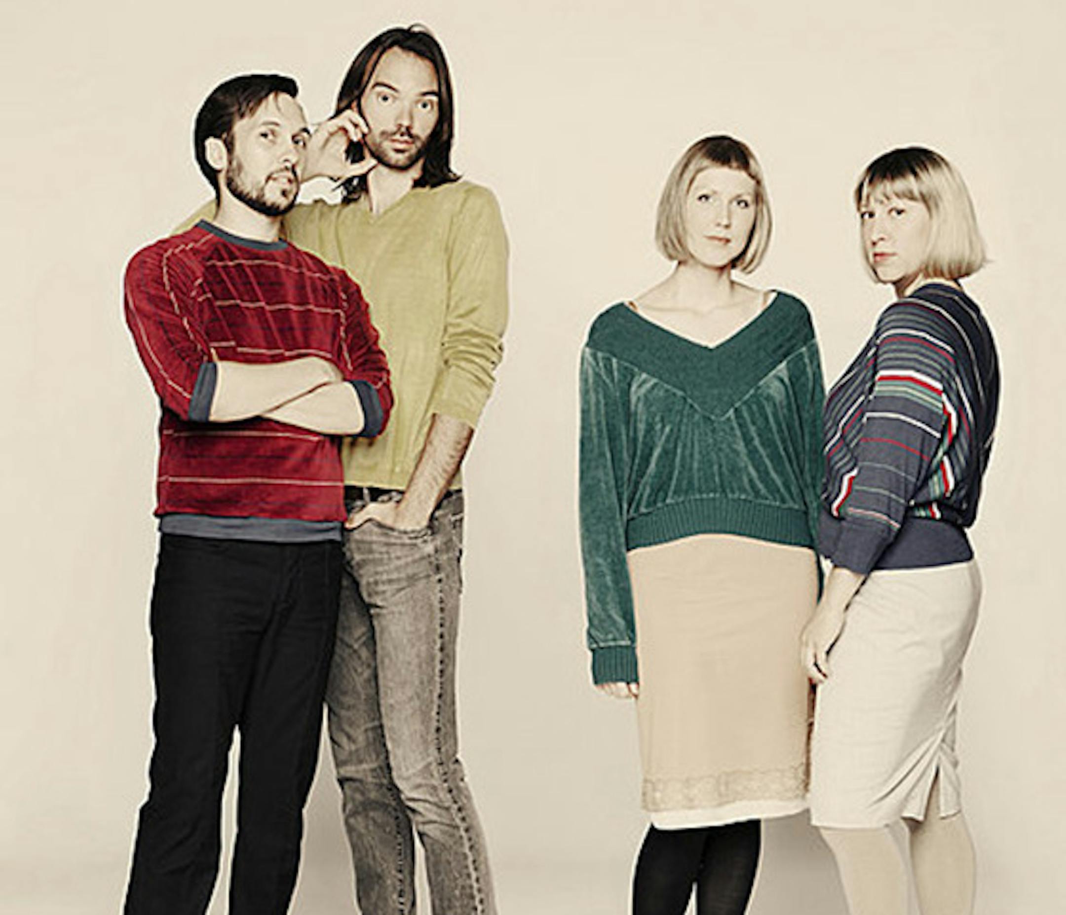 SuperGroup with Rachel Jendrzejewski From left: Jeffrey Wells, Sam Johnson, Rachel Jendrzejewski and Erin Search-Well Photo: Gene Pittman, ¬©Walker Art Center