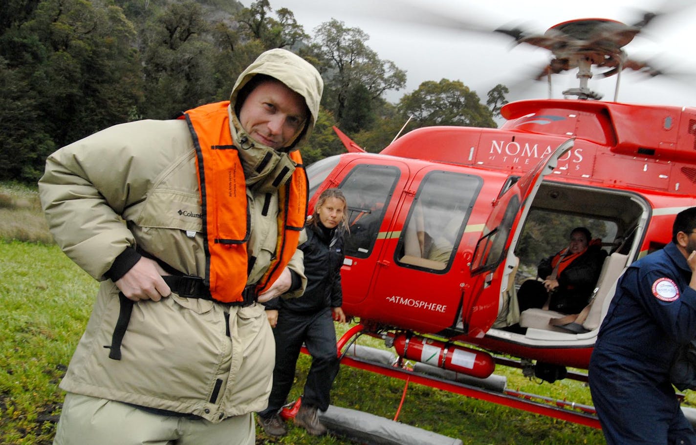 Provided by Leif Pettersen. Author Leif Pettersen, left, in Patagonia.