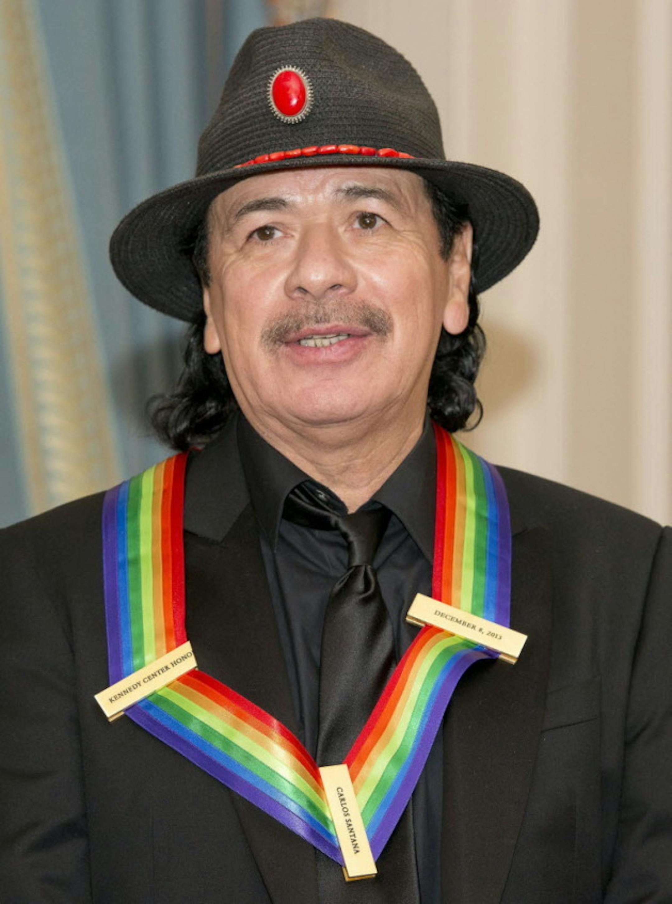 Carlos Santana earned his Kennedy Center Honor in December. / Ron Sachs, Abaca Press