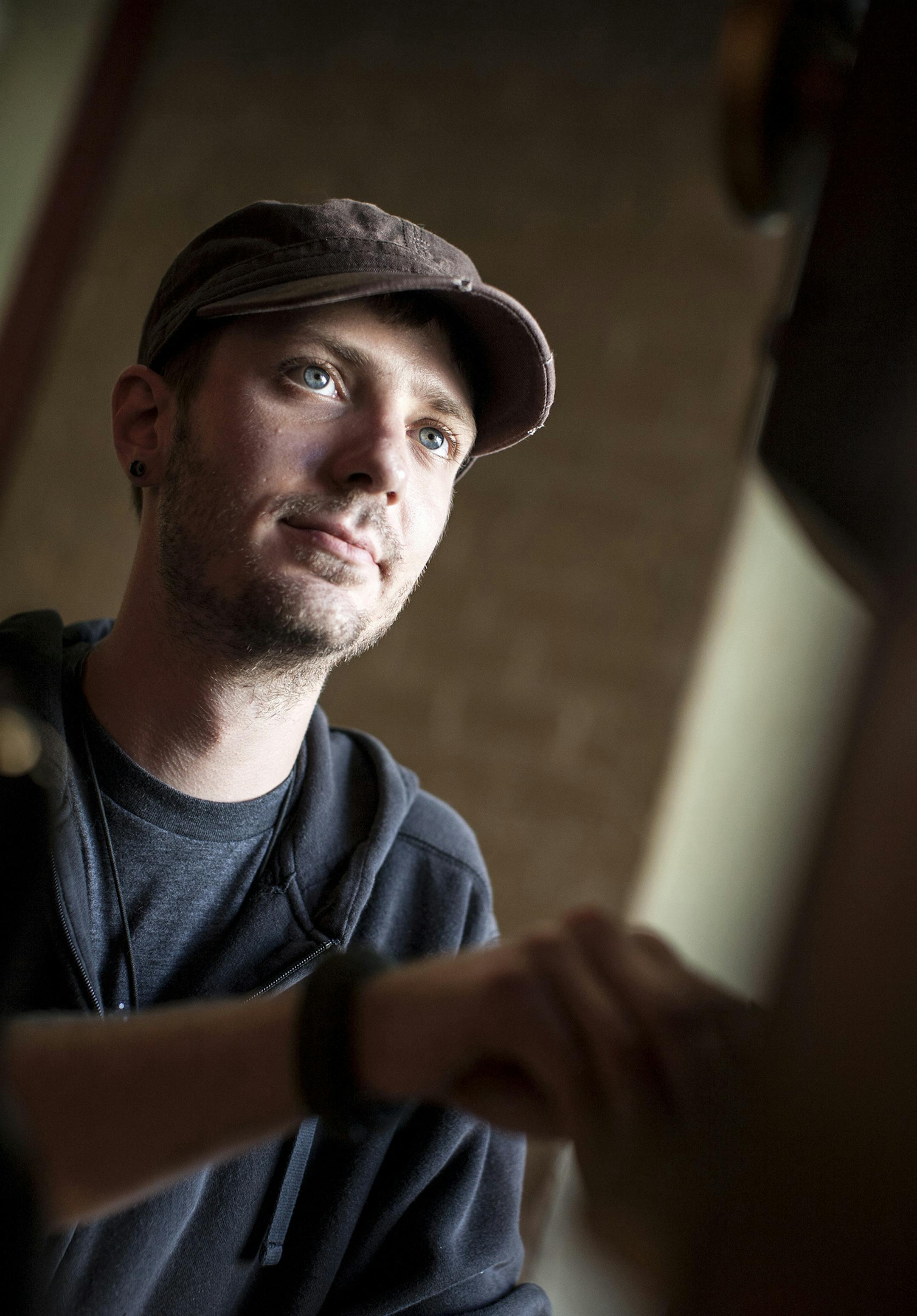 Paul Beach, 28, works at a coffee shop and doesn't have insurance because, as he said, "I'd rather eat than buy insurance."