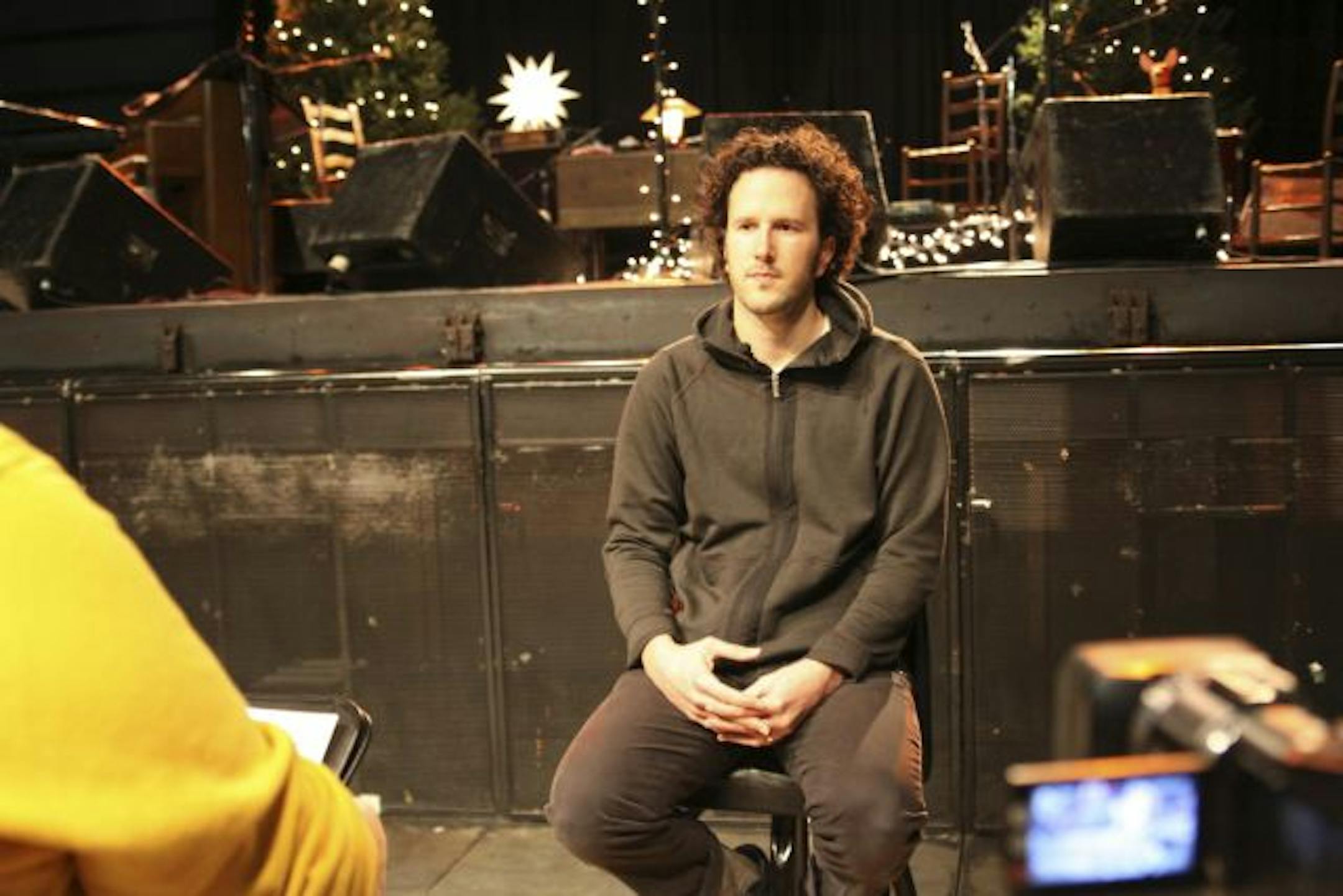 Mason Jennings talked up the "Minnesota Beatle Project" for a promo video shot last weekend before a show at First Avenue.