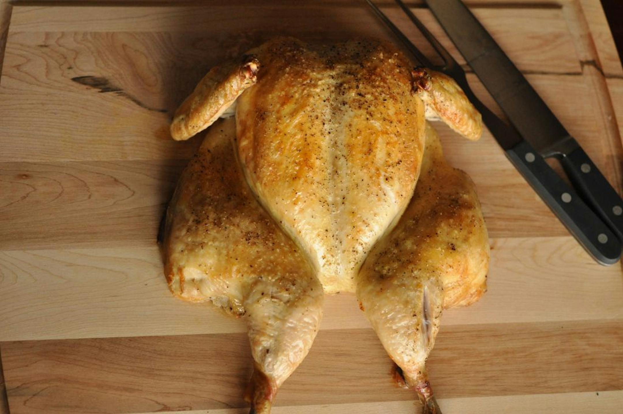 Roast chicken has that "Sunday dinner" feel.