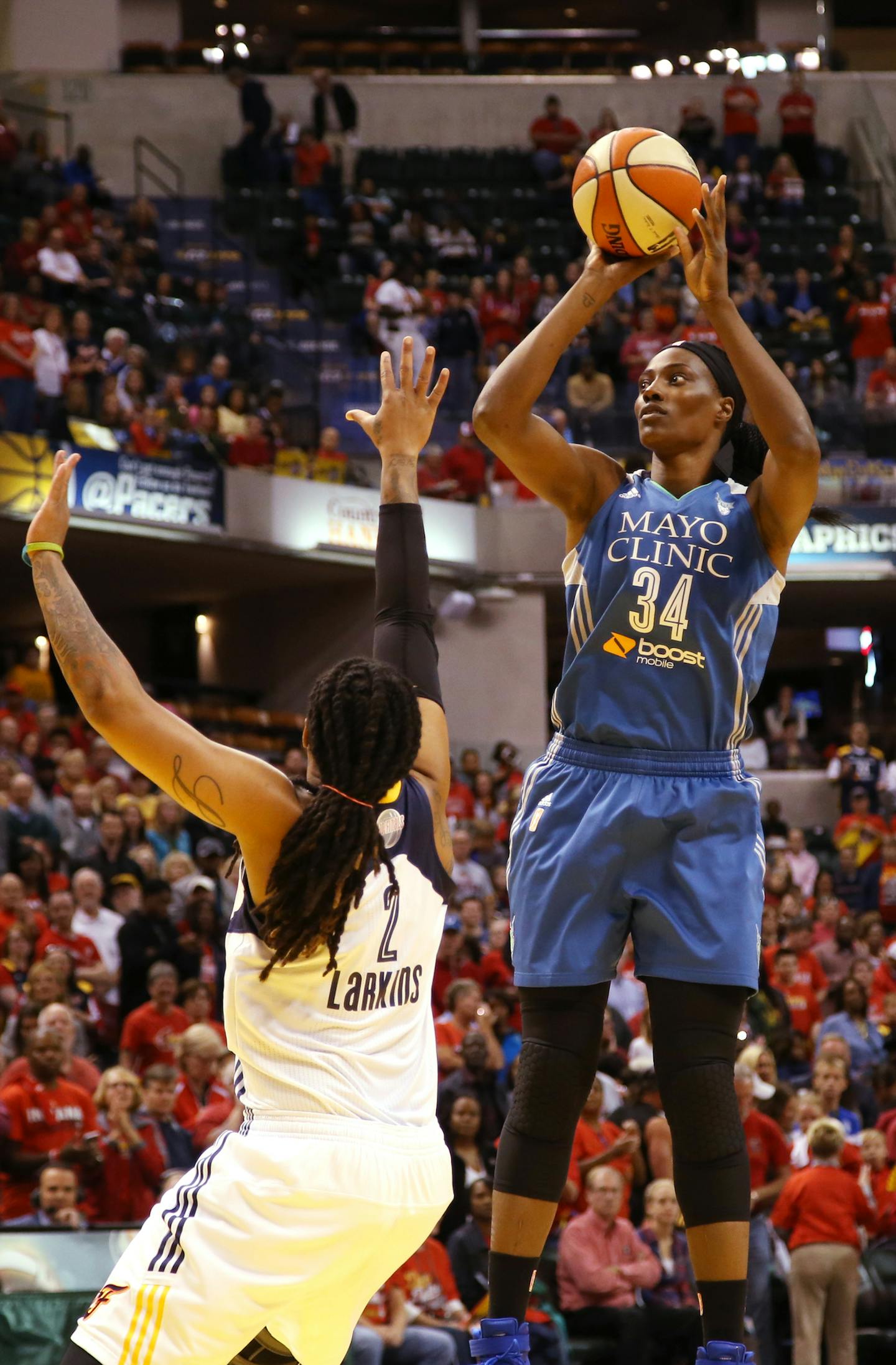 Minnesota Lynx center Sylvia Fowles.