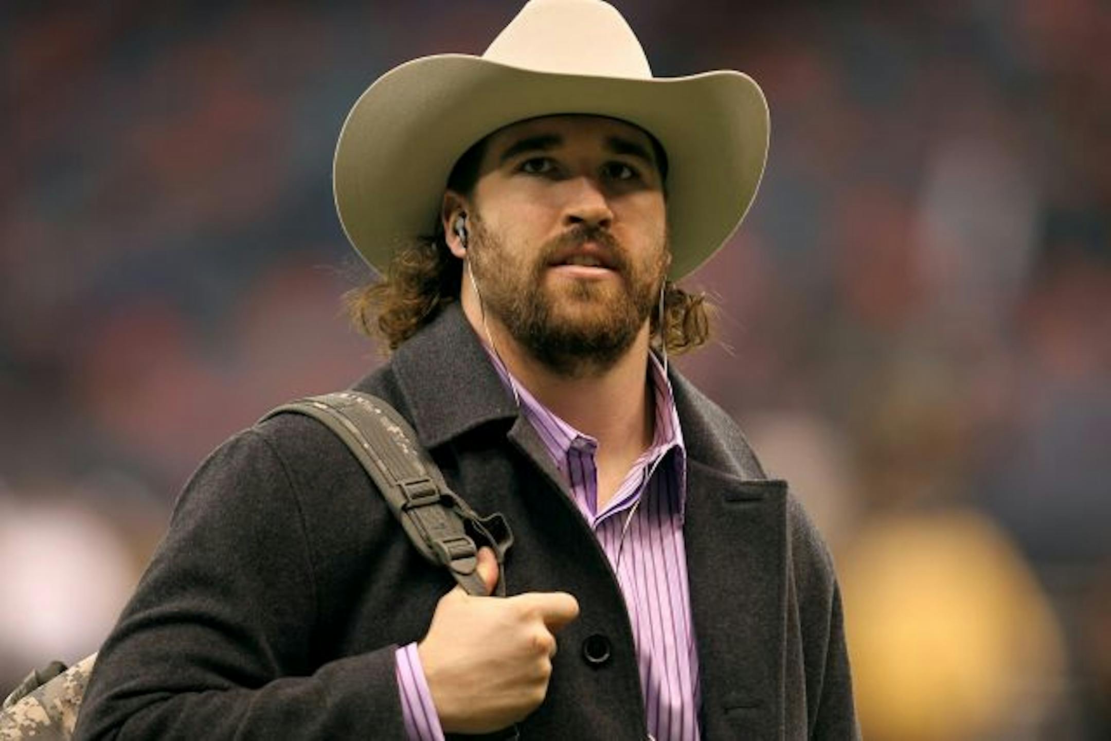 Minnesota Vikings defensive end Jared Allen walked into the Louisiana Superdome before Sunday�s NFC Championship Game.