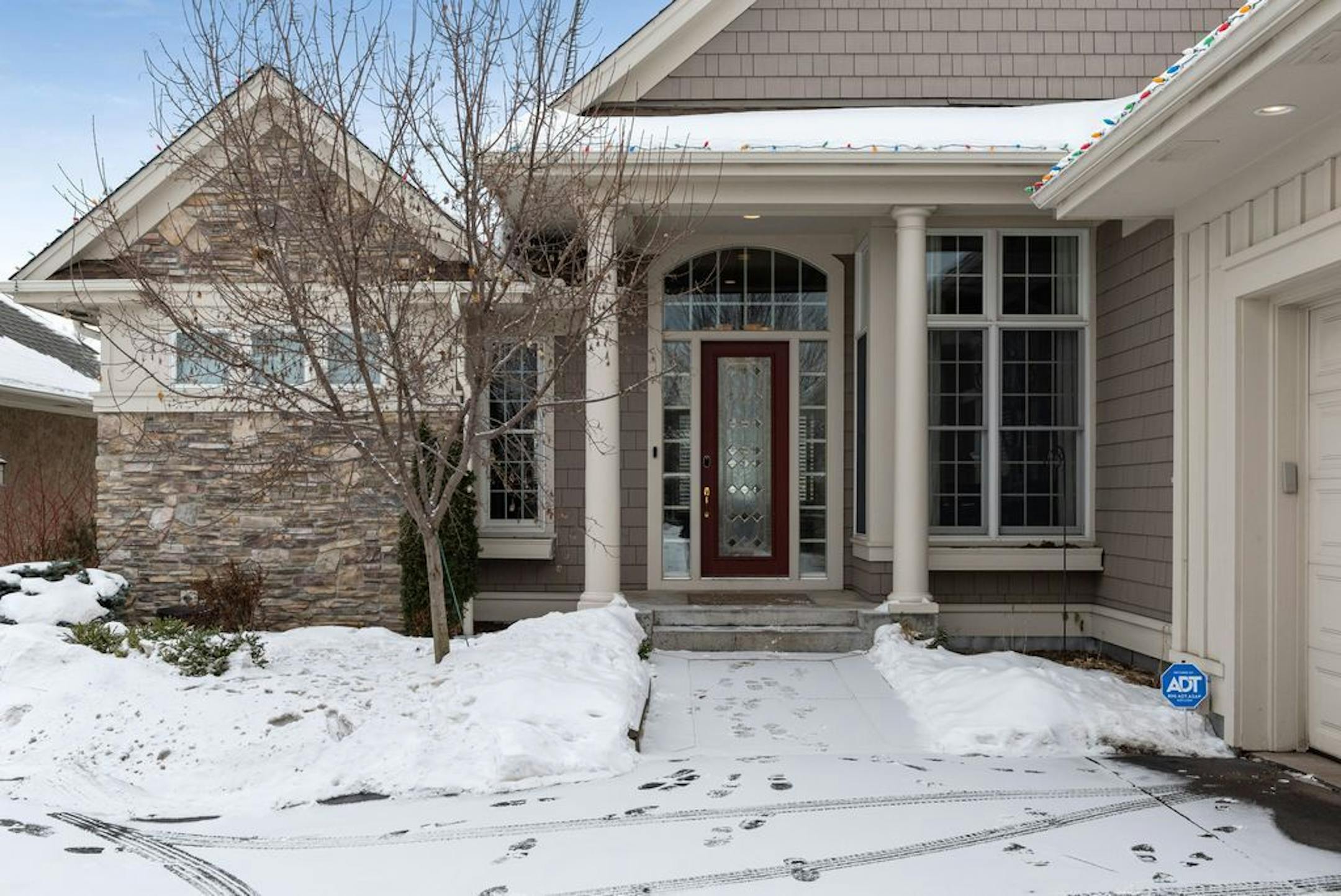 The home is located in the Hidden Lakes neighborhood, just five minutes to downtown but quiet and with lots of green space. Whalen's house is across from a park.