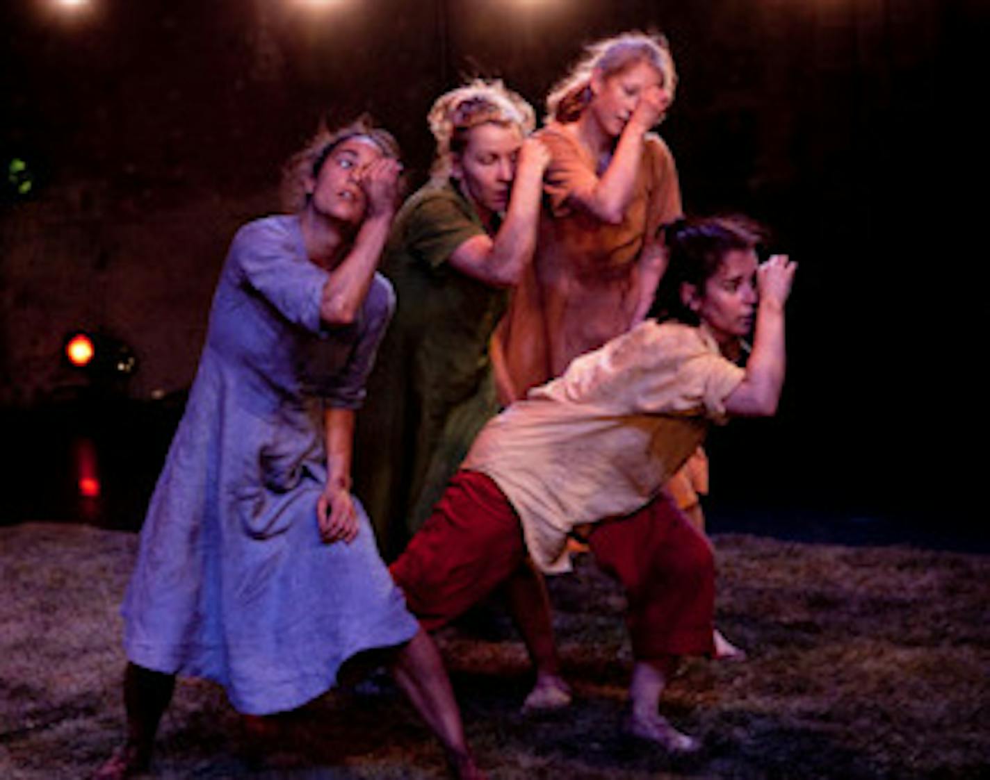 Members of Black Label Movement in "Field Songs," a 2009 work being reprised in June at the Cowles Center.