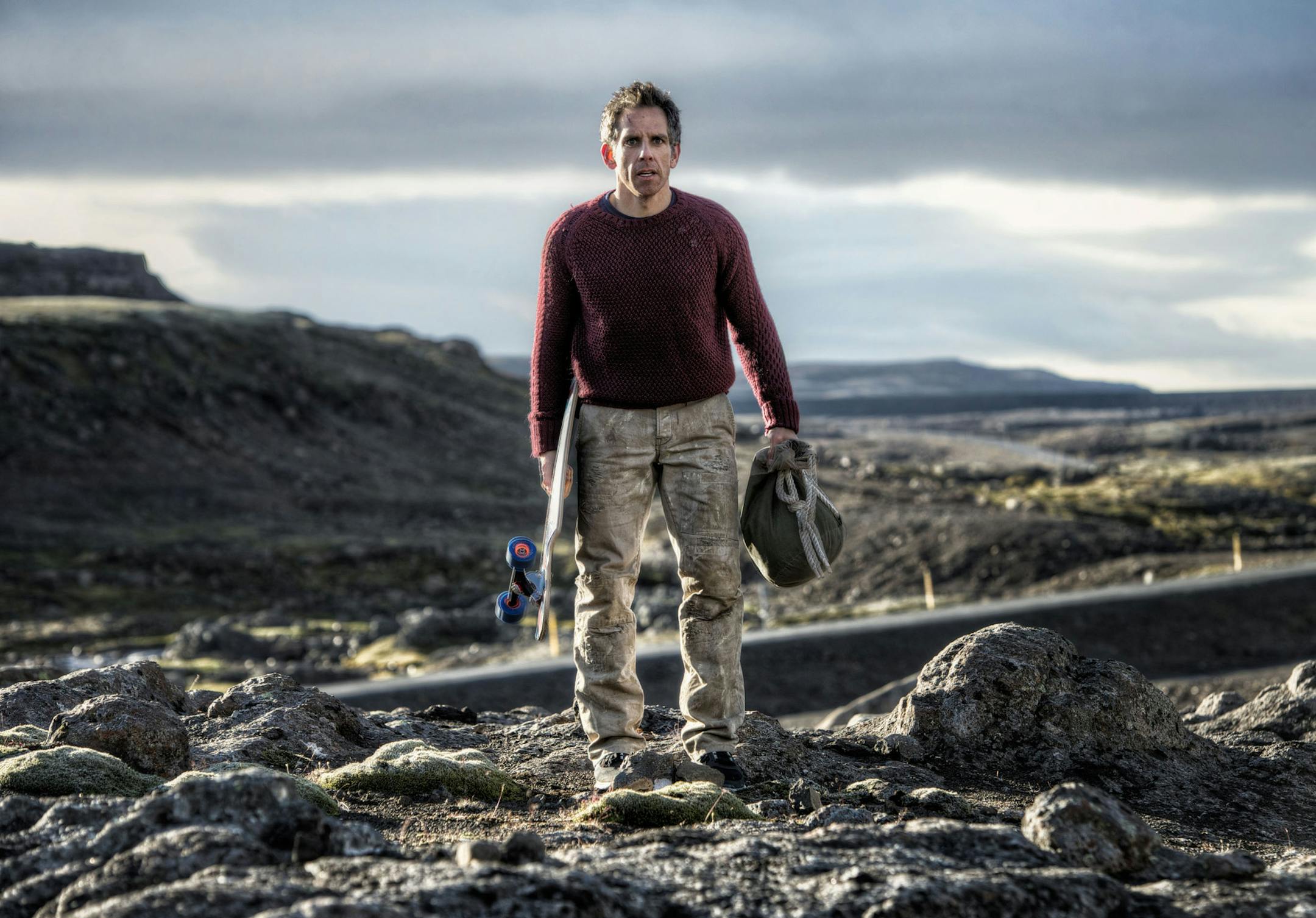 This film image released by 20th Century Fox shows Ben Stiller in "The Secret Life of Walter Mitty." This is Stiller's fifth time directing, but it's his boldest move toward establishing his career behind the camera. The actor-director talks to Associated Press about his Walter Mitty-esque dreams to expand himself as a filmmaker. (AP Photo/20th Century Fox, Wilson Webb)