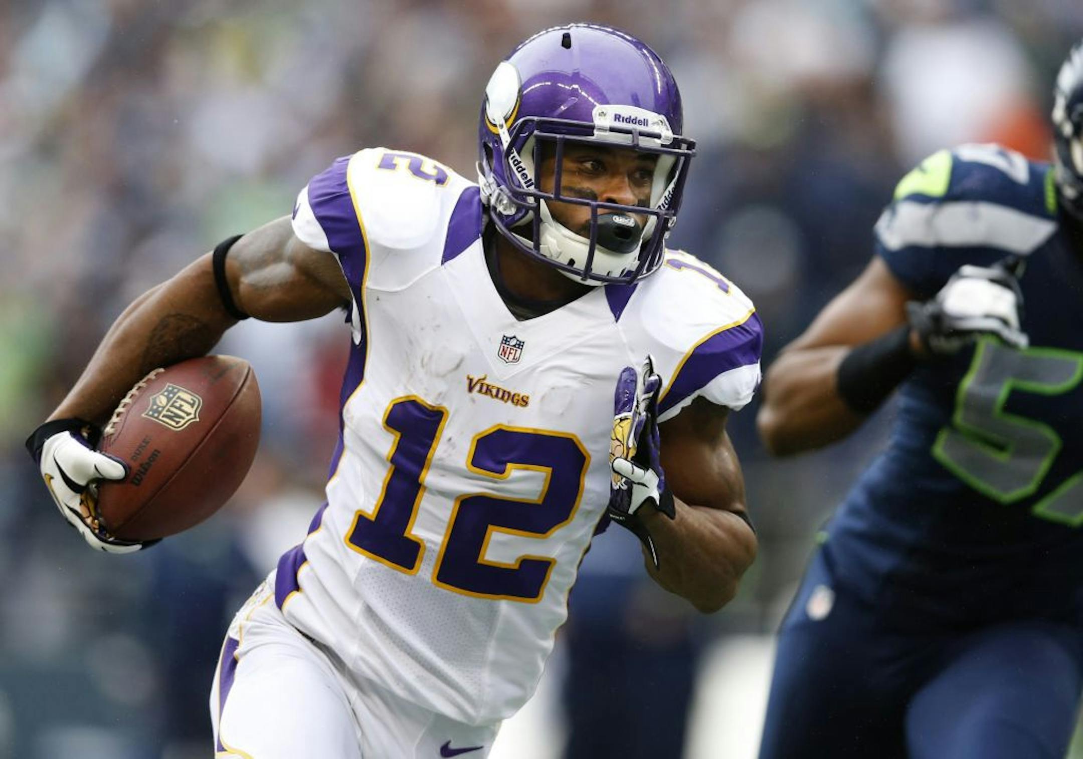 Vikings receiver Percy Harvin