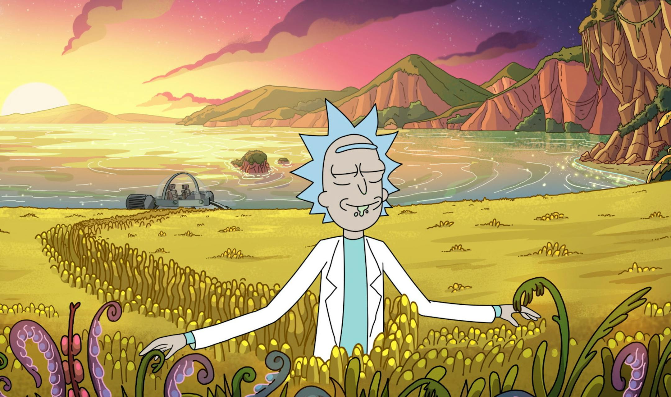 Rick appreciating the little things in season 4 of Rick and Morty. New season premieres in November.Adult Swim/Warner Media