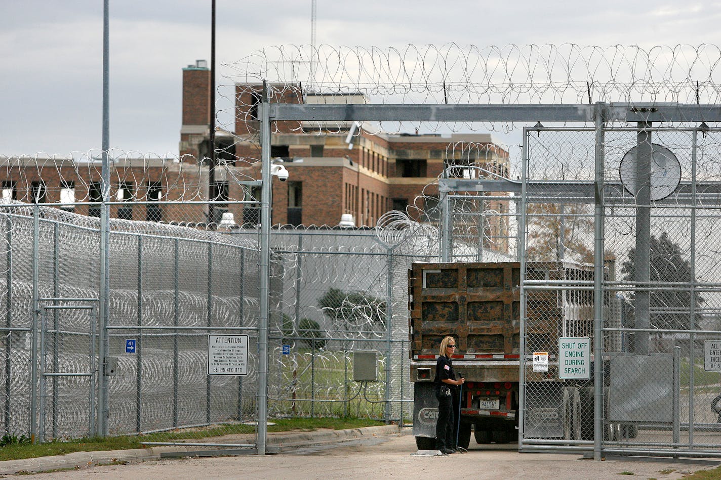 Construction workers made their way into the Minnesota Correctional Facility-Faribault grounds to work on updating some of the buildings. The challenge has been daunting for the state Department of Corrections: Many of the dozens of buildings on the 140-acre campus weren't fire-safe, and officers often had to maneuver narrow stairwells along with inmates they guarded in old building