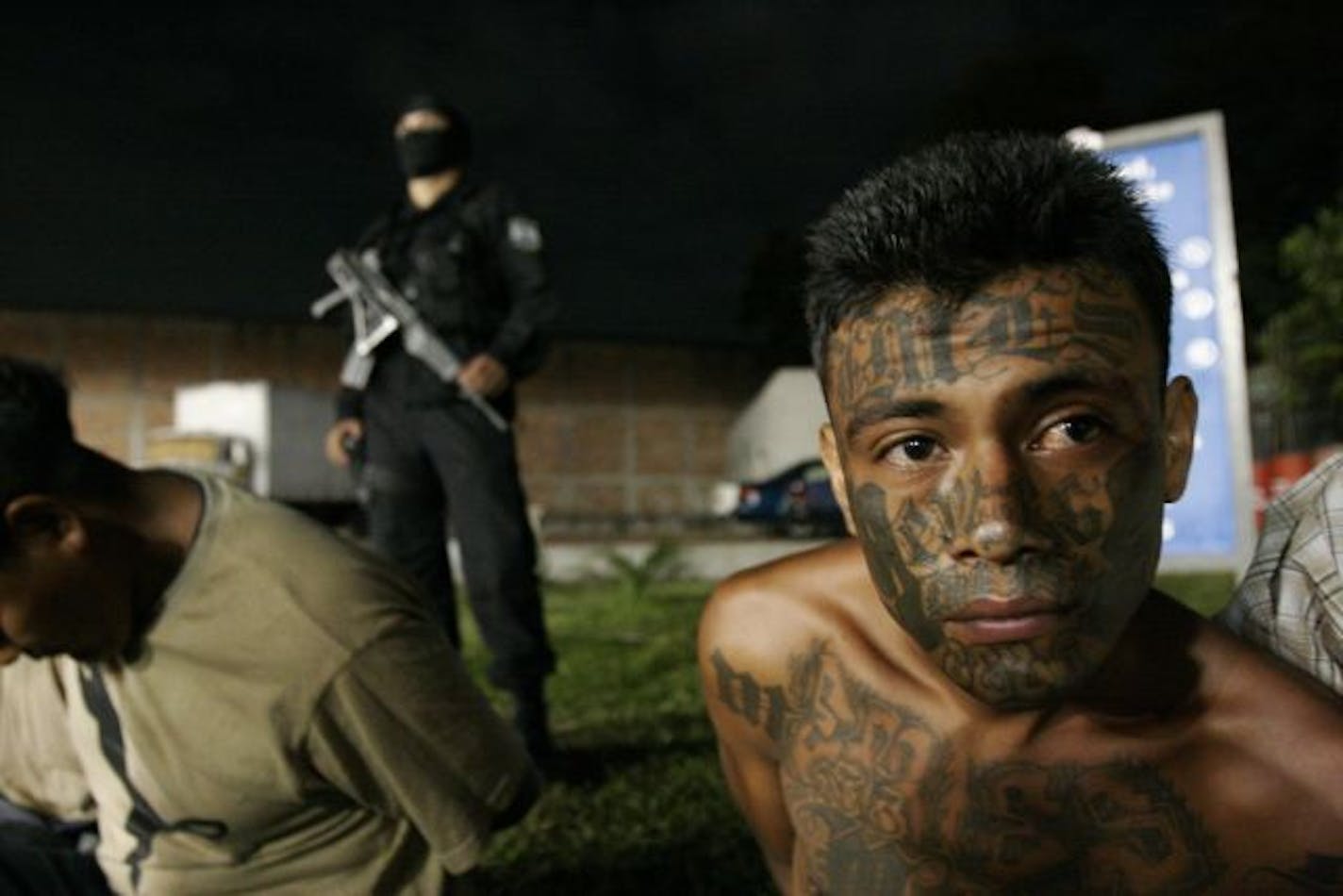 An alleged MS-13 gang member was one of 23 rounded up in a homicide investigation i nEl Salvador.