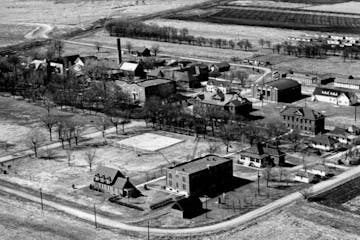 The Pipestone Indian School in Pipestone, Minn., was among 21 Indian schools in the state. It opened in 1893 and closed around 1959. This photo shows 