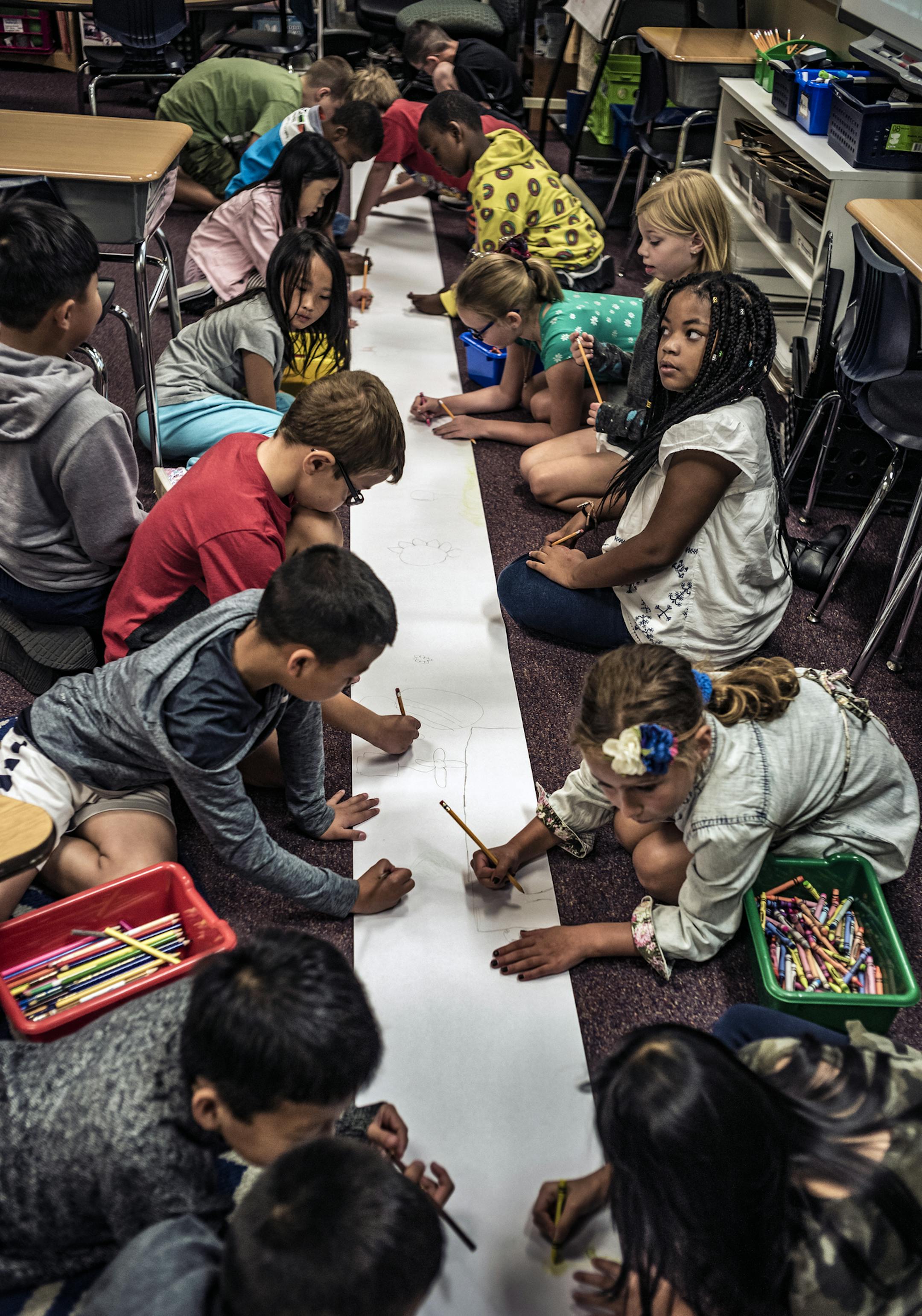 Skyview Elementary in Oakdale is one of 44 high-poverty schools that beat the odds in an analysis of test scores.