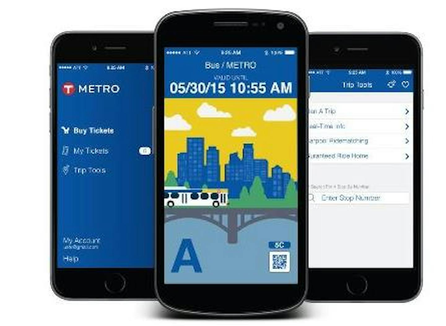 New smartphone app allows you to use your phone to pay bus and train fares.