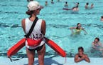 The life and times of a lifeguard at the busy Como Pool.