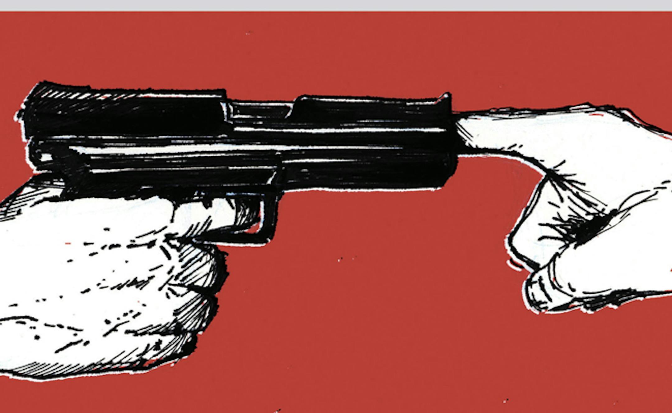 Illustration: Gun debate.
