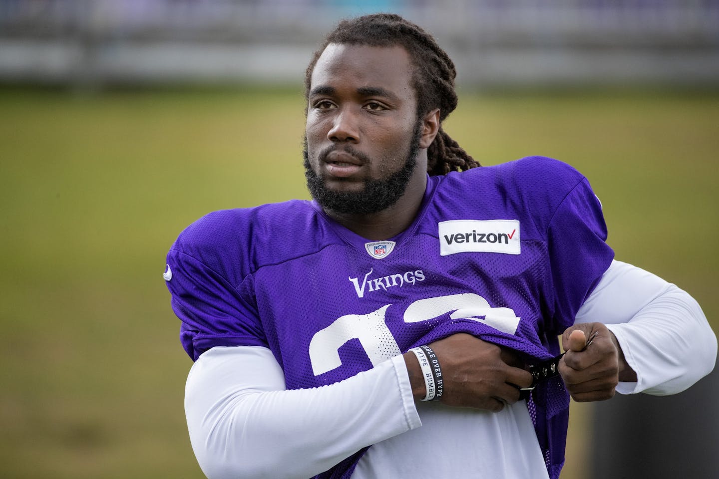 Minnesota Vikings running back Dalvin Cook (33).