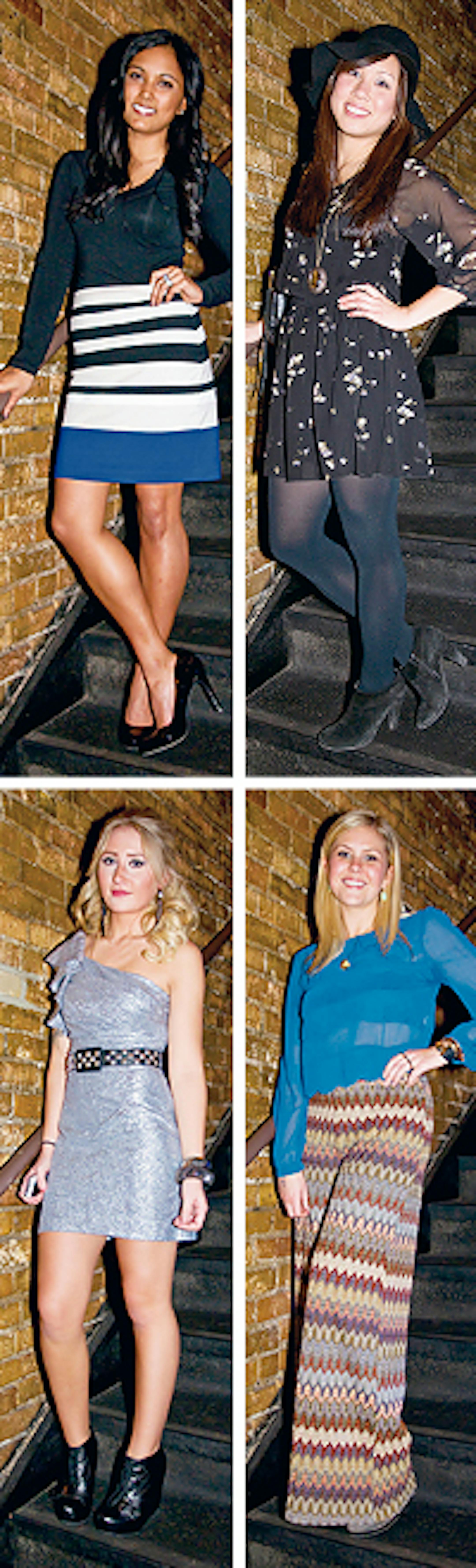 Clockwise from top - Sarah Peterson, Erica Dao, Tiffany jackson, Lisa Edwards