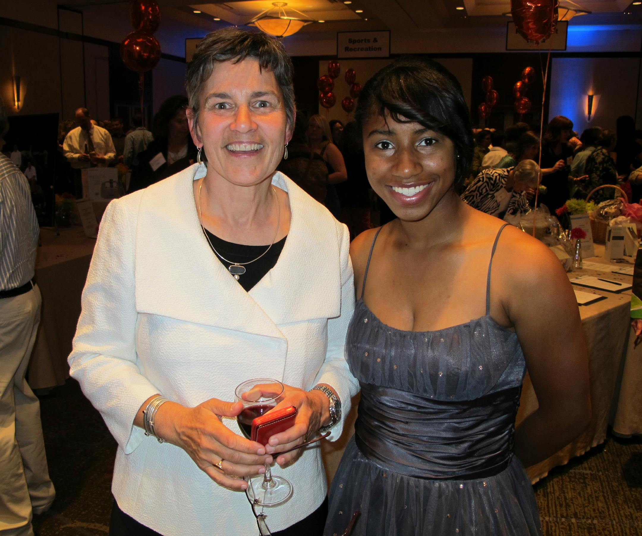 Ann Bancroft and Jazzmin Brooks