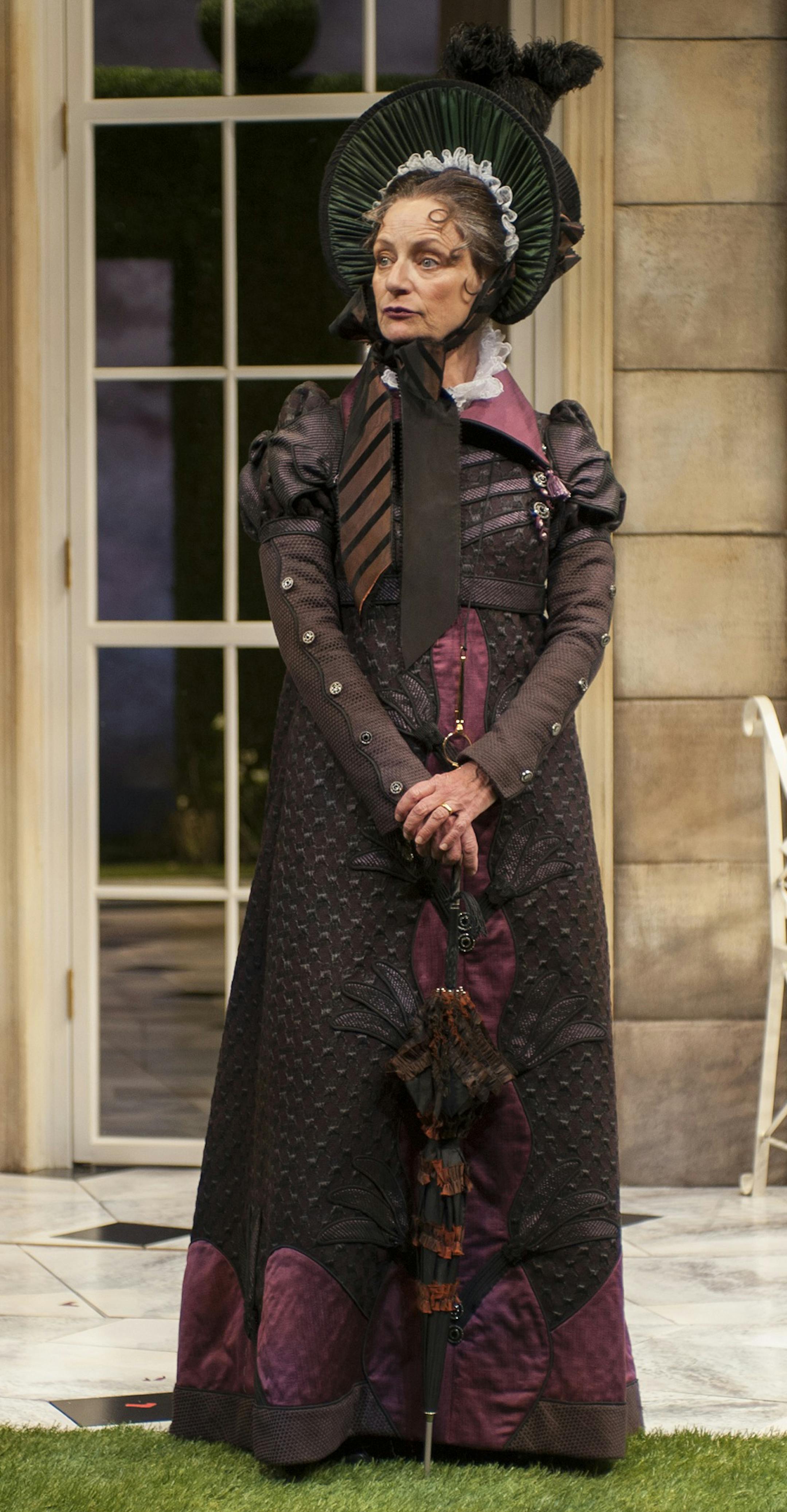 Photo credit: Michael Brosilow. - provided by Guthrie Theater - Sally Wingert in " Pride and Prejudice "