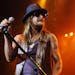 FILE - This Dec. 30, 2012 file photo shows Kid Rock performing at the Seminole Hard Rock Hotel & Casinos' Hard Rock Live! in Hollywood, Fla. Kid Rock 