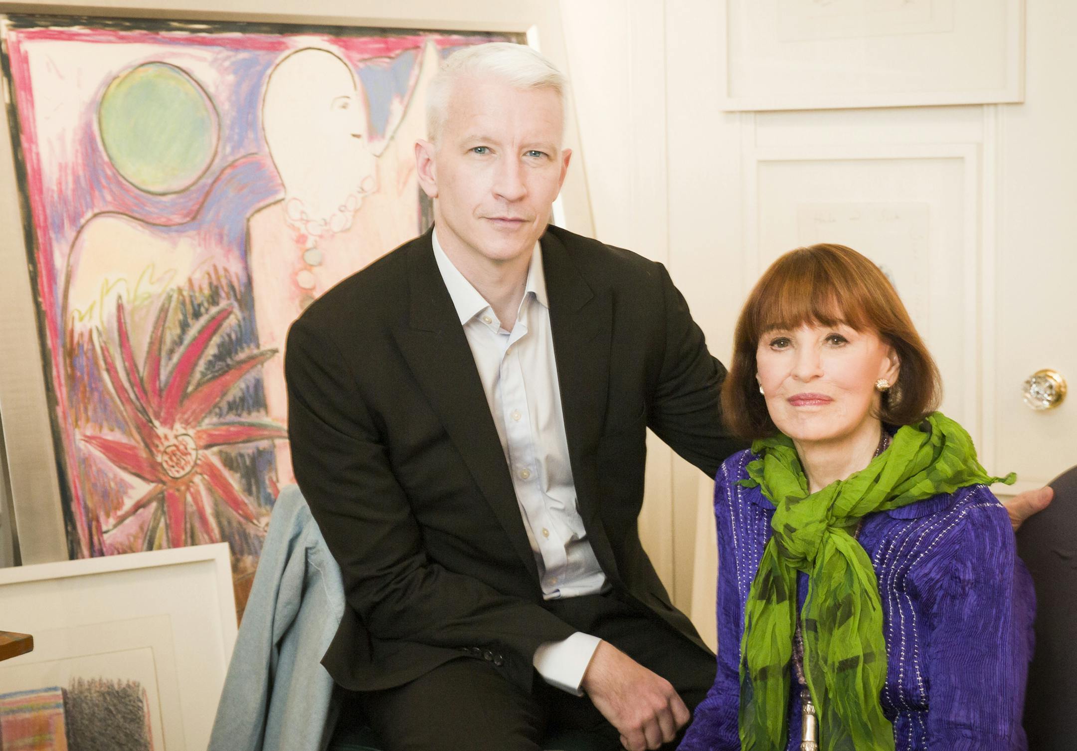 "Nothing Left Unsaid: Gloria Vanderbilt & Anderson Cooper" Anderson Cooper, Gloria Vanderbilt. photo: courtesy of HBO
