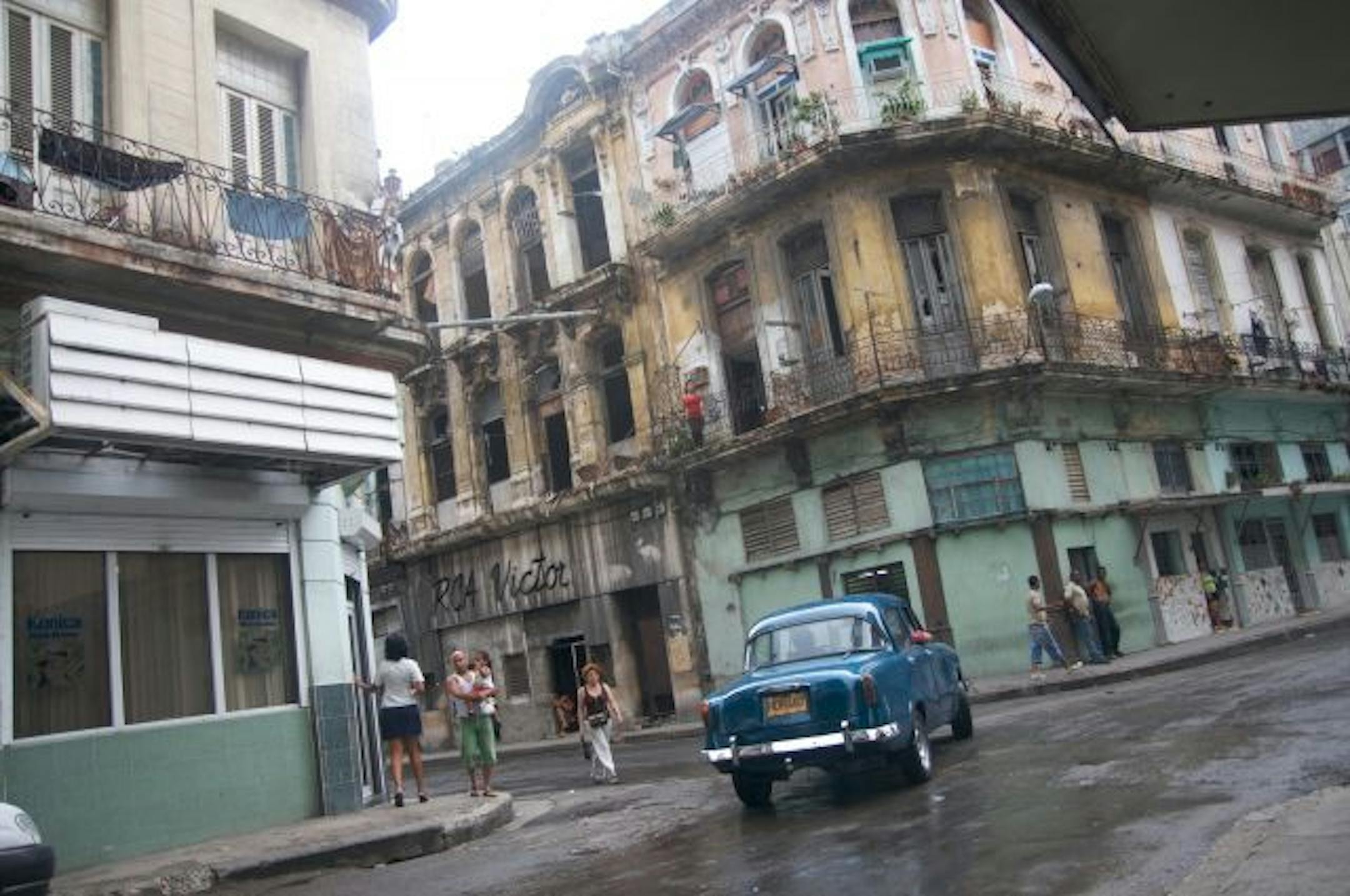 A car in Havana: This might be the perfect time to go biking in Cuba, before cars take back the streets.