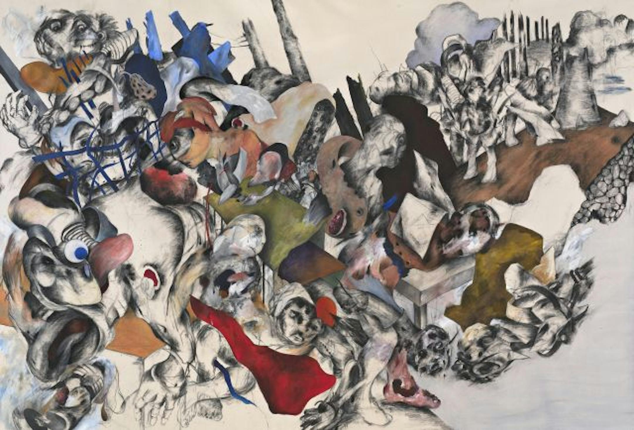 Ahmed Alsoudani, untitled, 2010