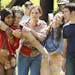 THE MINDY PROJECT: Mindy (Mindy Kaling, L) takes the office to a music festival for a work retreat in the "Music Festival" episode of THE MINDY PROJEC