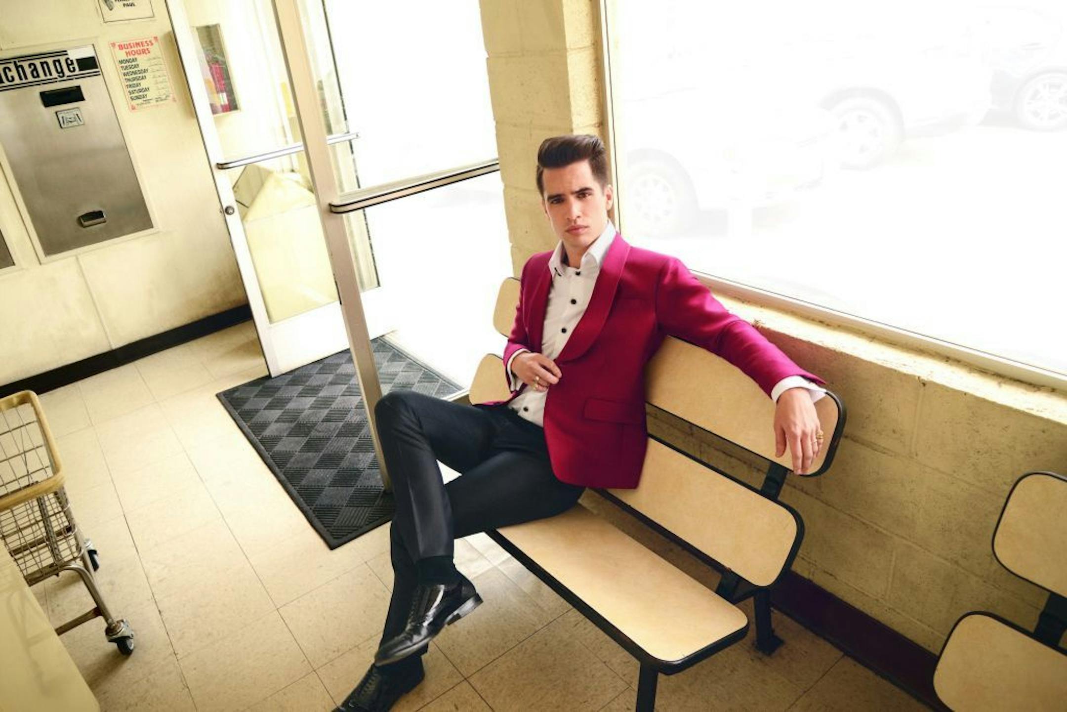 Shervin Lainez Panic! at the Disco's singer Brendon Urie