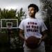 North High School football and basketball player C.J. Brown. ] CARLOS GONZALEZ • cgonzalez@startribune.com – Minneapolis, MN – May 13, 2020, C.J