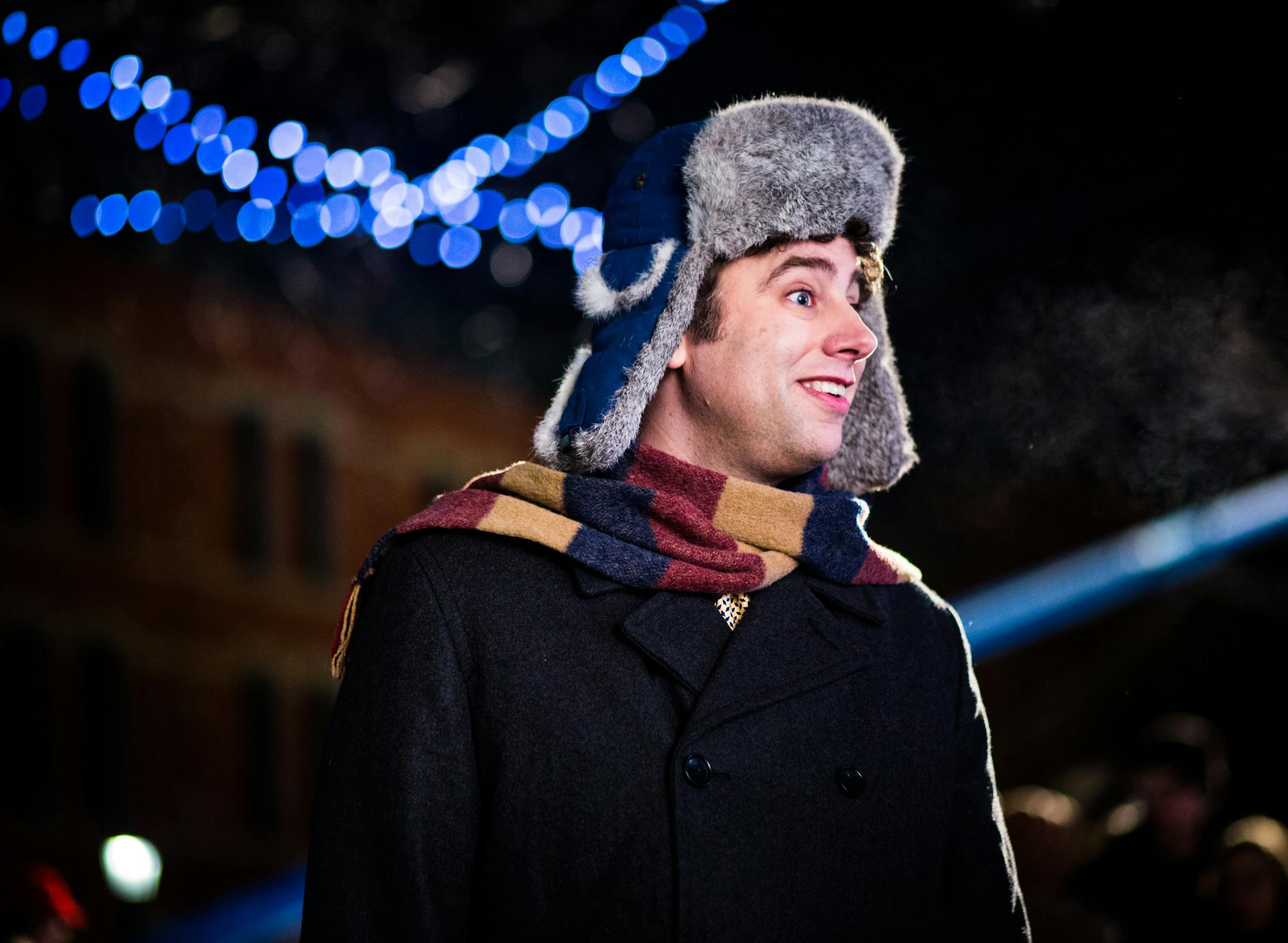 Jay Black in "Love Always, Santa," filmed in Northfield, Minn.