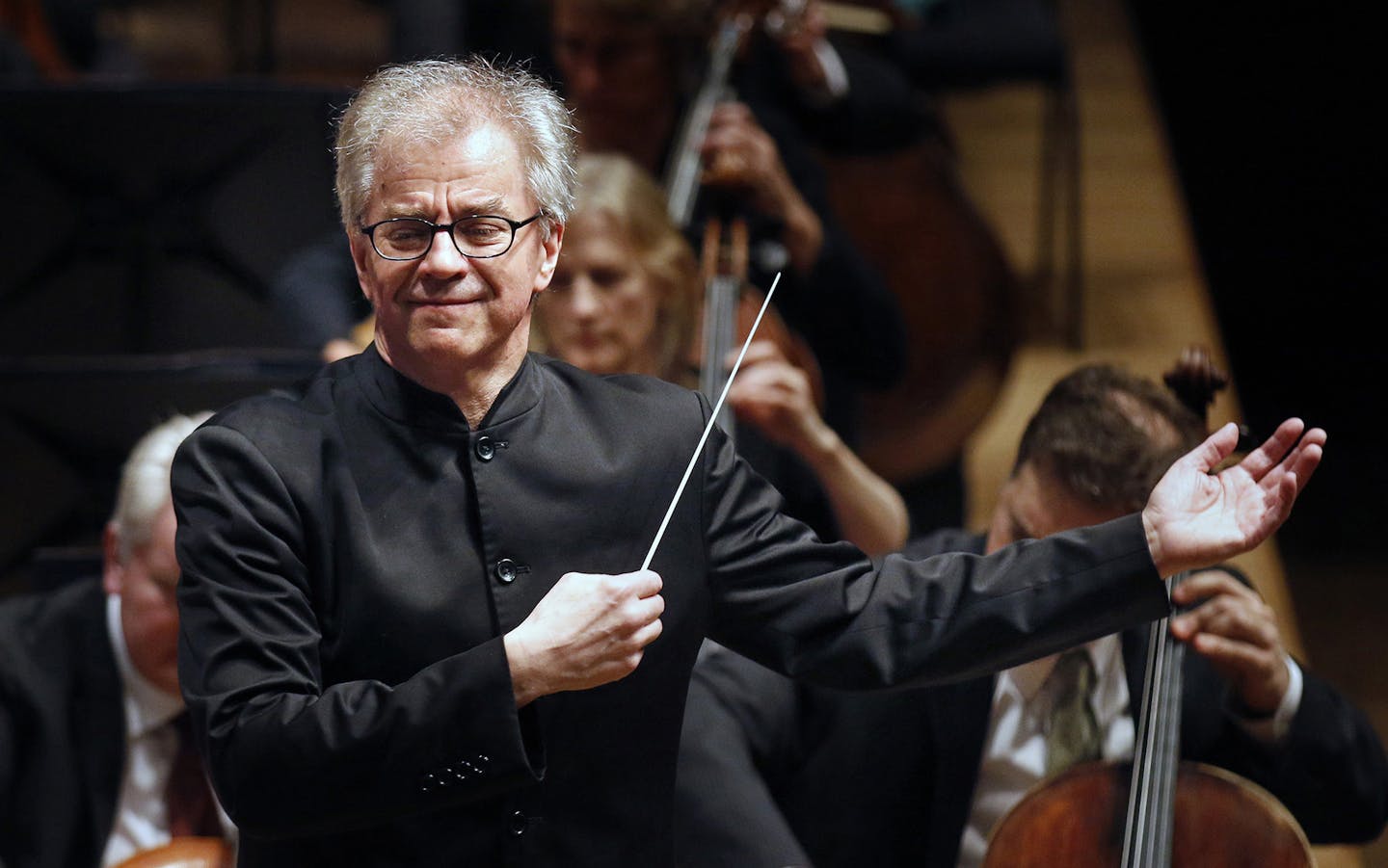 Osmo Vanska conducts the Minnesota Orchestra, which will be the first U.S. orchestra to perform in Cuba.