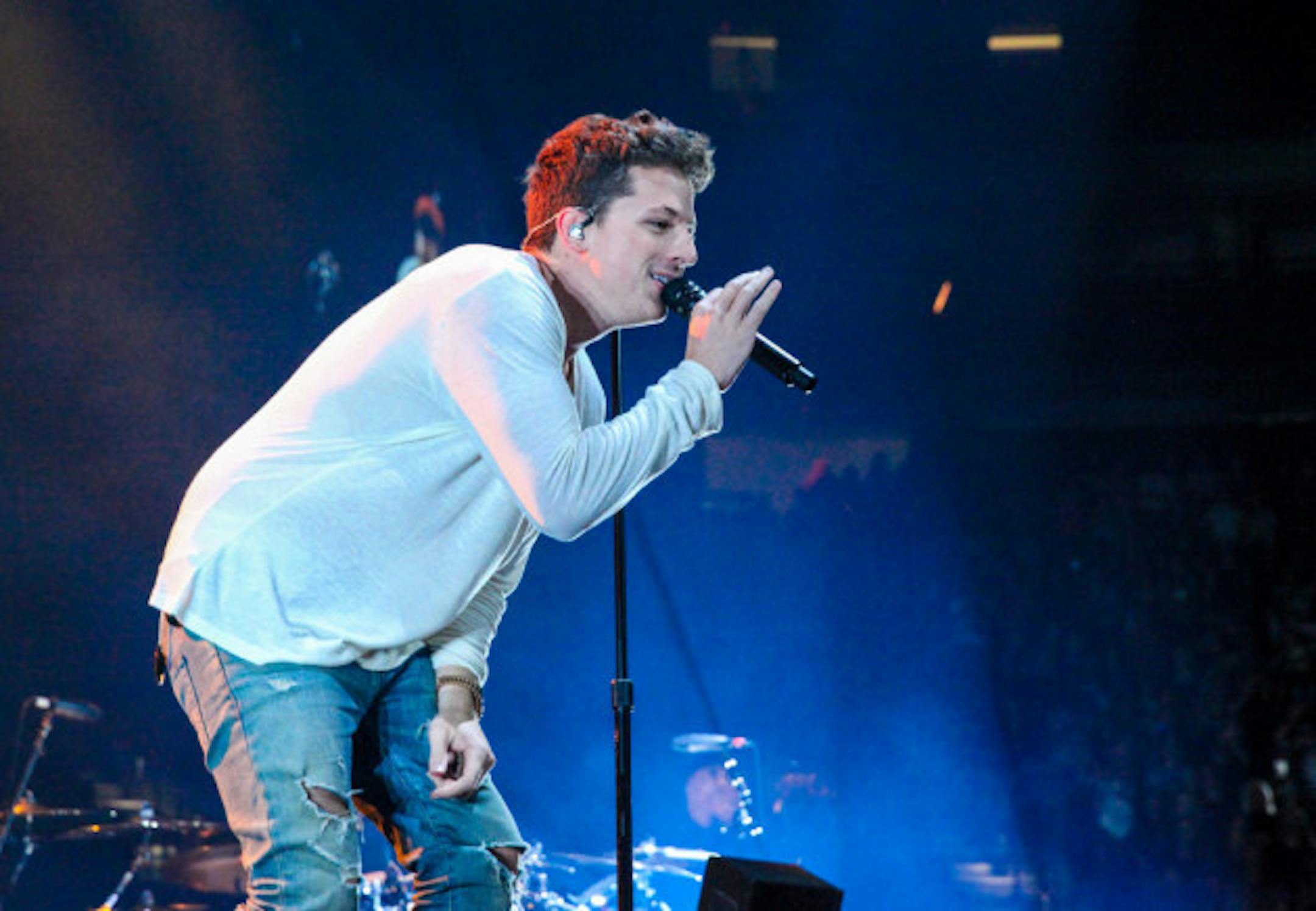 "One Call Away" singer Charlie Puth opened for Shawn Mendes at Xcel Center in August. / Star Tribune file