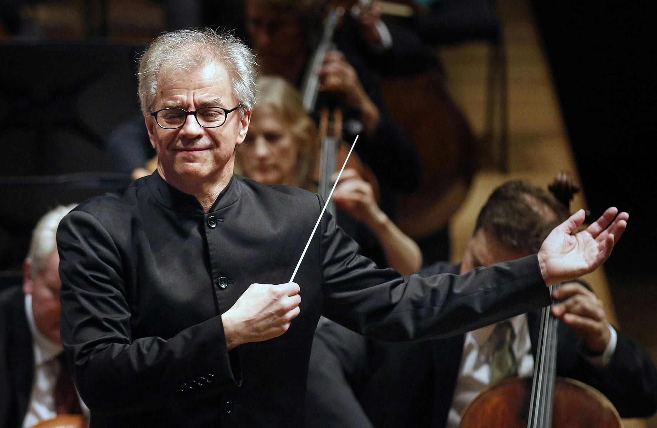 An 11 AM Minnesota Orchestra Coffee Concert featured Osmo Vanska conducting for first time in nearly 2 years inside Orchestra Hall, and his first time since the renovation and the settlement of the lockout. ] BRIAN PETERSON ‚Ä¢ brian.peterson@startribune.com Minneapolis, MN 3/27/2014 ORG XMIT: MIN1403271348440062 ORG XMIT: MIN1404300958222940