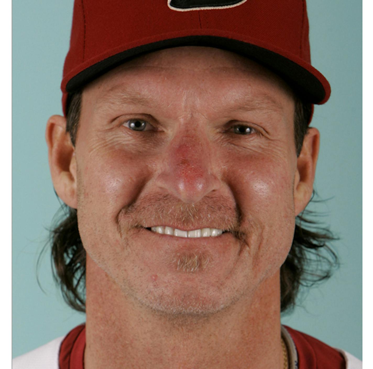 FILE - From left are Craig Biggio in 2007, Pedro Martinez in 2008, Randy Johnson in 2003 and John Smoltz in 2008. Randy Johnson, Pedro Martinez, John Smoltz and Craig Biggio were elected to baseball's Hall of Fame on Tuesday, Jan. 6, 2015, the first time since 1955 writers selected four players in one year. (AP Photo/File)