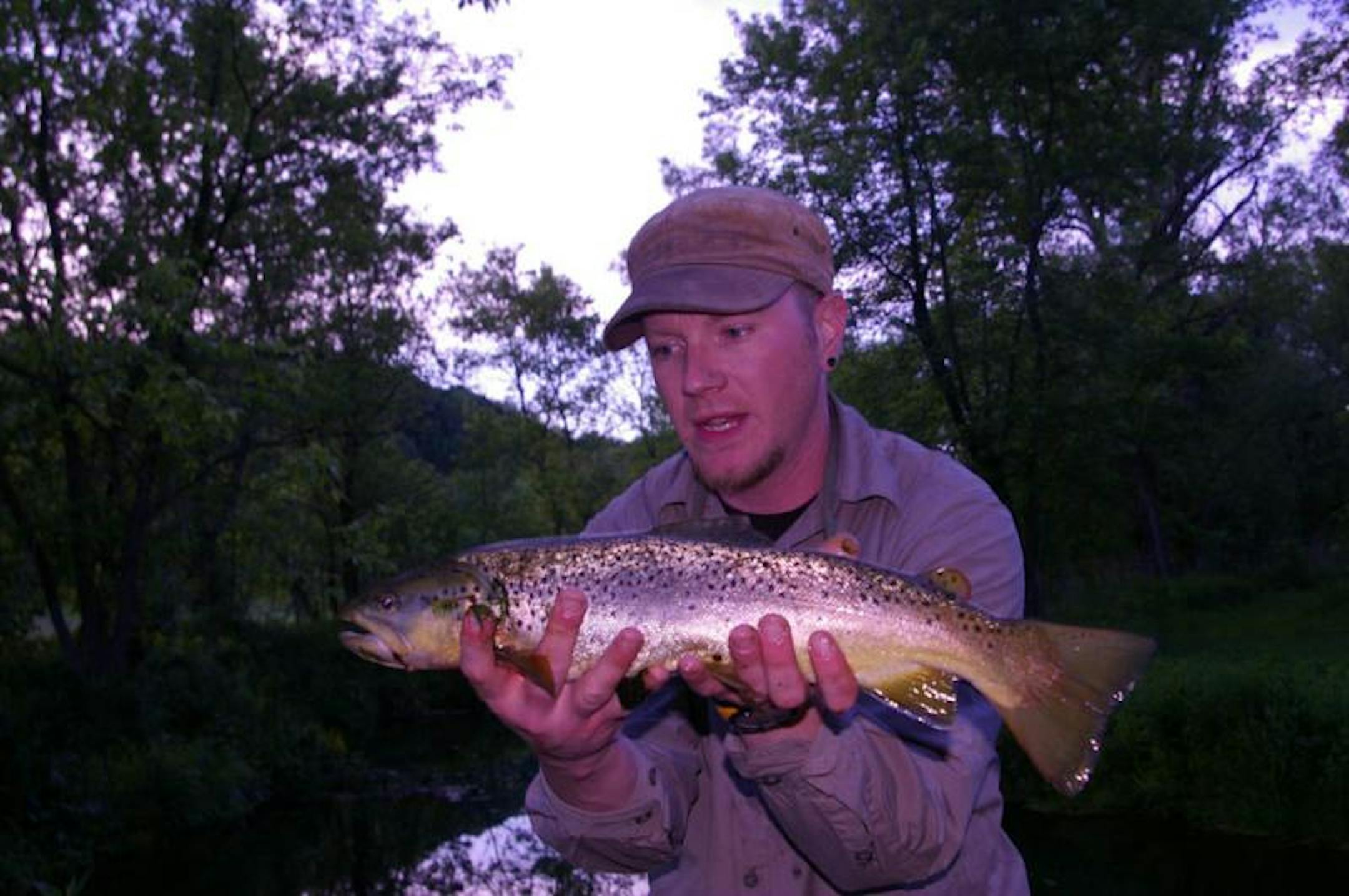 A large sized se Minnesota Brown Trout.