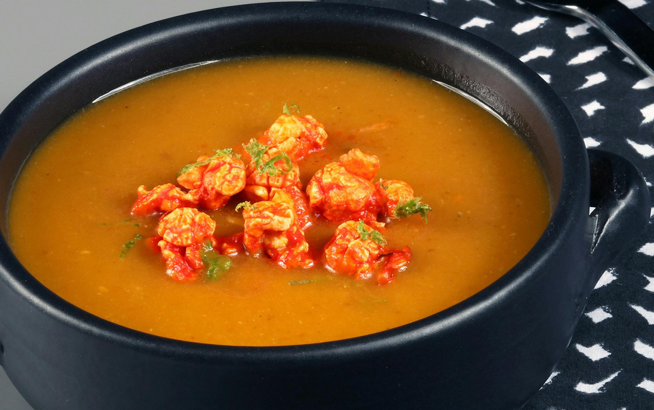 Popcorn with ground chili and lime zest. (E. Jason Wambsgans/Chicago Tribune/TNS) ORG XMIT: 1175548