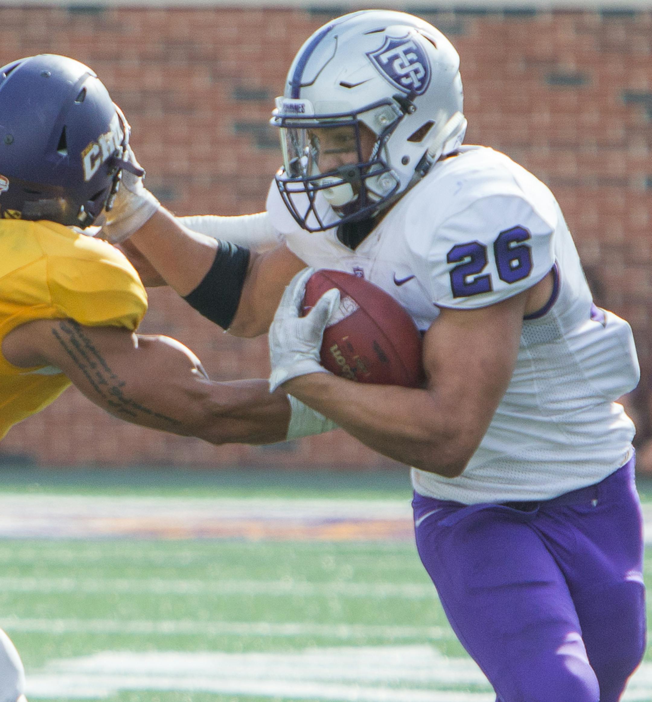 UMHB faced St Thomas in the NCAA Div. III Quarterfinals at Crusader Stadium in Belton on Saturday, Dec 02, 2017.