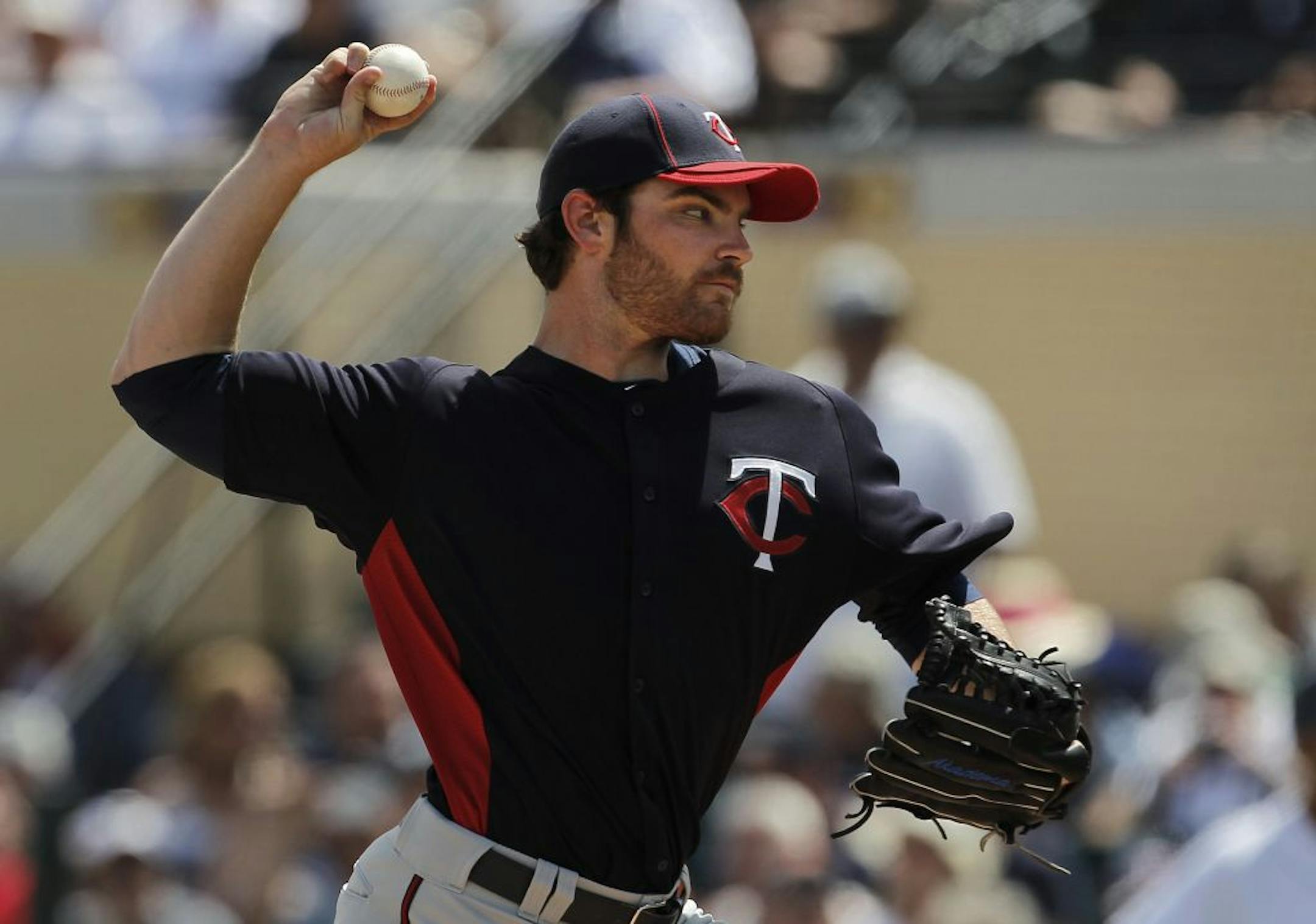 Twins pitcher Liam Hendriks