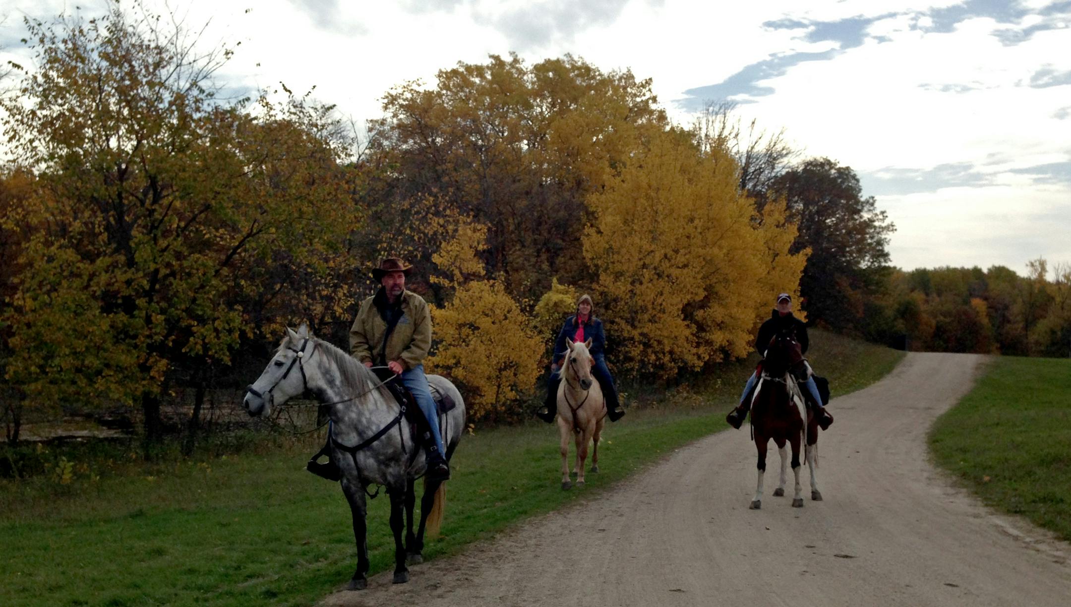 2) The park features extensive trails and accommodations for horse riders ] Gail Rosenblum
