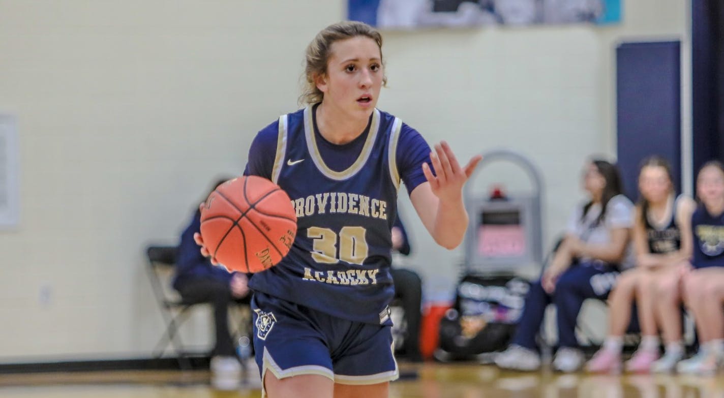 Speedy Providence Academy guard Maddyn Greenway has 1,826 career points.