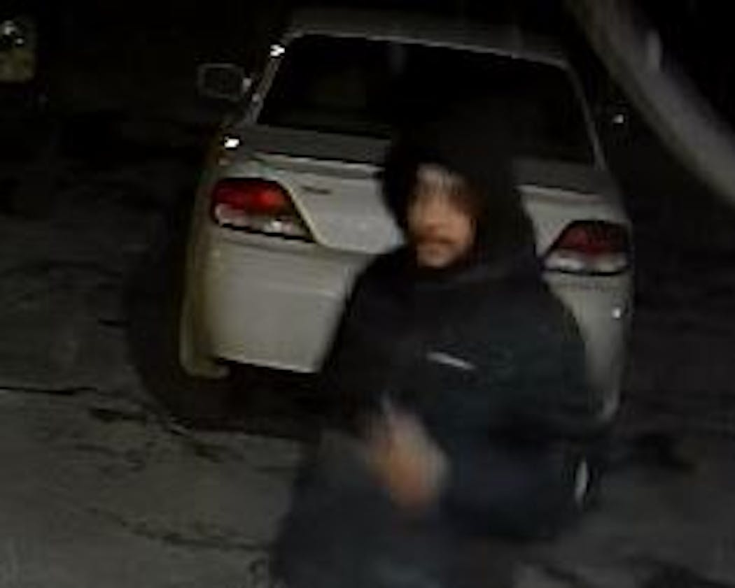 Police are looking for this person in connection with a drive-by shooting last week in Golden Valley.