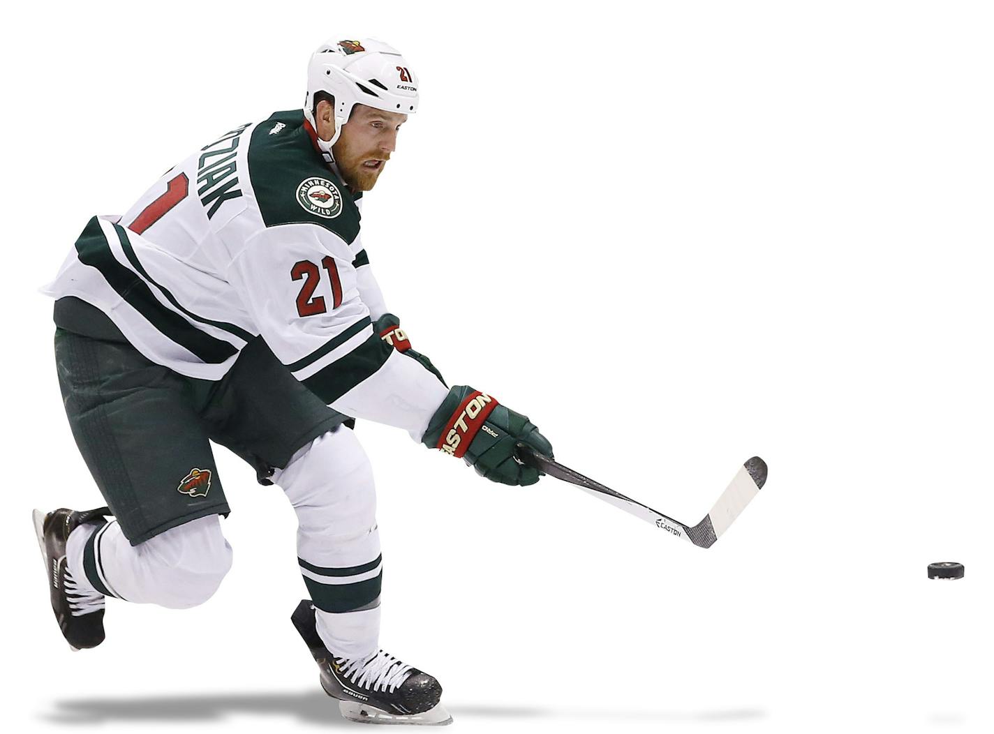 Wild forward Kyle Brodziak