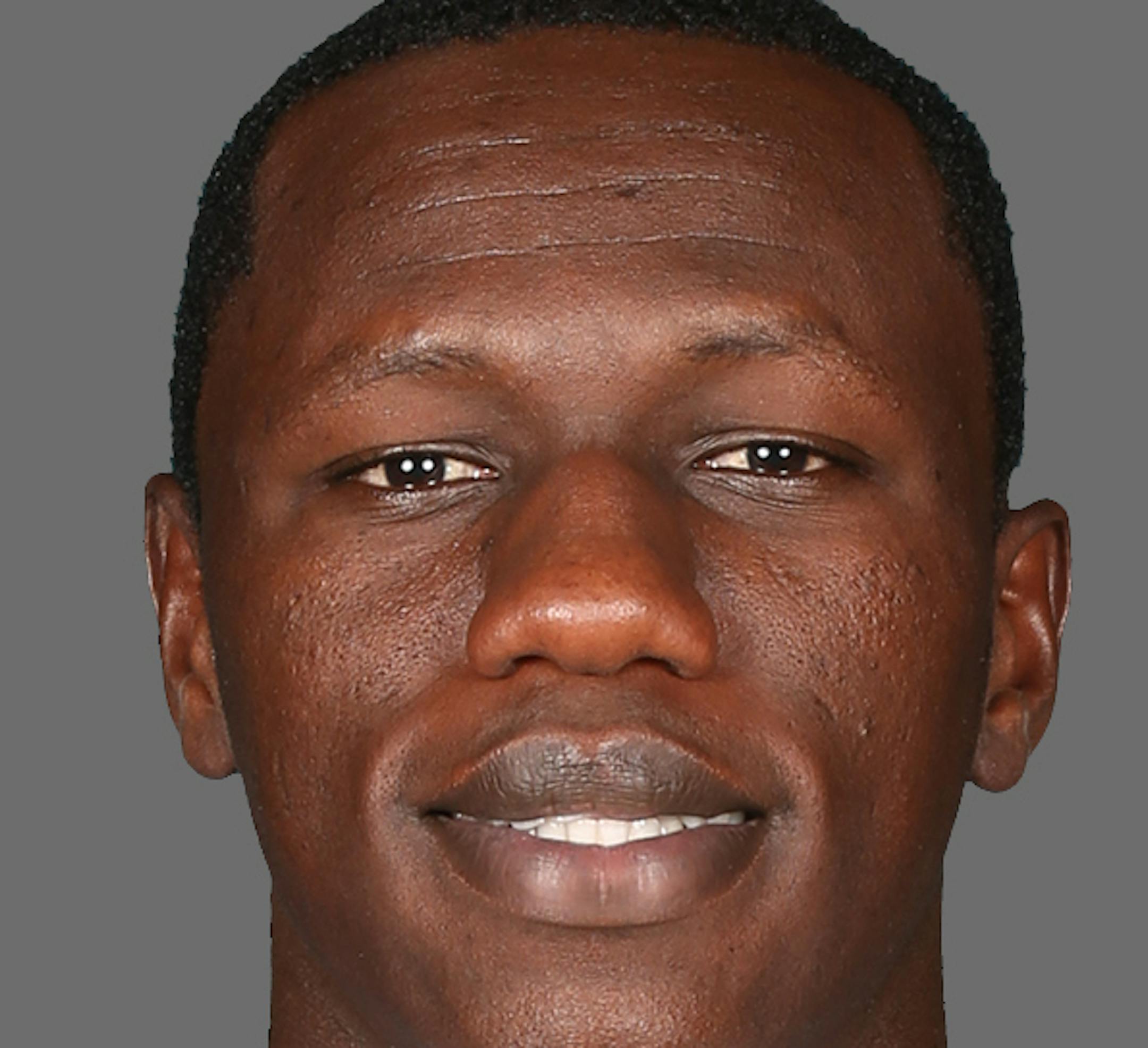 MINNEAPOLIS, MN - SEPTEMBER 30: Gorgui Dieng #5 of the Minnesota Timberwolves poses for a portrait during 2013 NBA Media Day on September 30, 2013 at Target Center in Minneapolis, Minnesota. NOTE TO USER: User expressly acknowledges and agrees that, by downloading and or using this photograph, User is consenting to the terms and conditions of the Getty Images License Agreement. Mandatory Copyright Notice: Copyright 2013 NBAE (Photo by Jordan Johnson/NBAE via Getty Images) ORG XMIT: 180475882