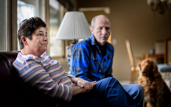 Linda Griffiths talked about the future with her husband Jim as her ALS progressed. ] GLEN STUBBE * gstubbe@startribune.com Thursday, March 12, 2015 A